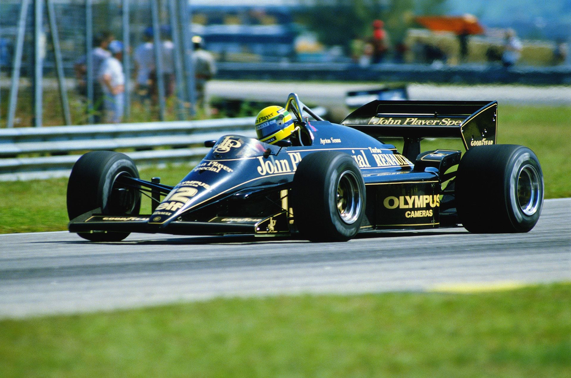 Ayrton Senna en 1985
