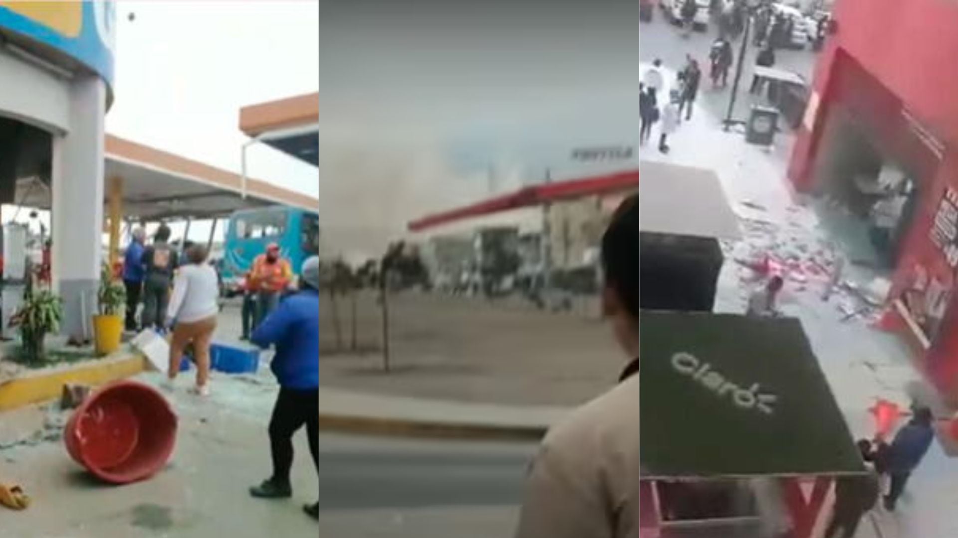 Explosión de grifo en VMT.