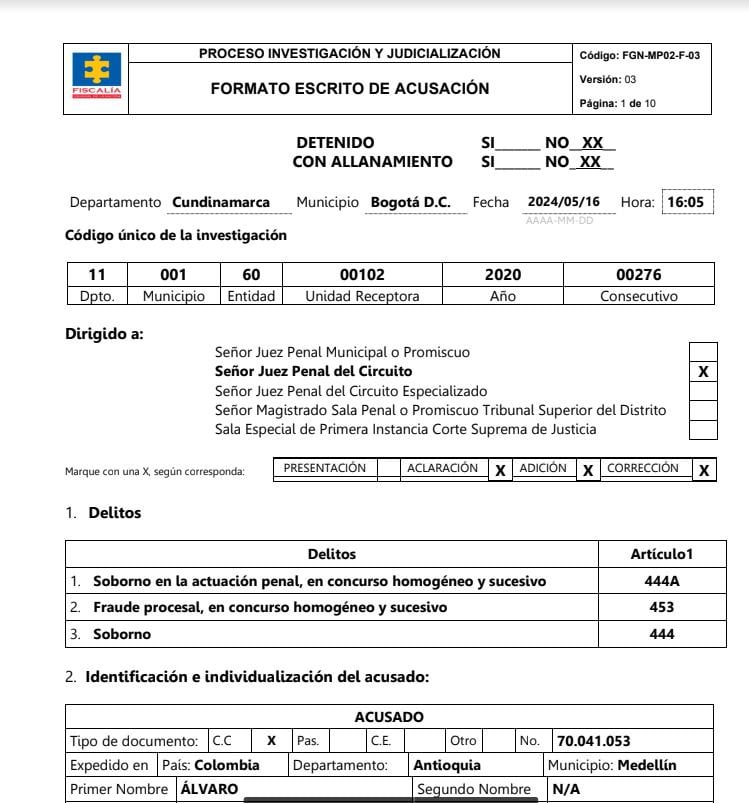 uribe-acusación-soborno