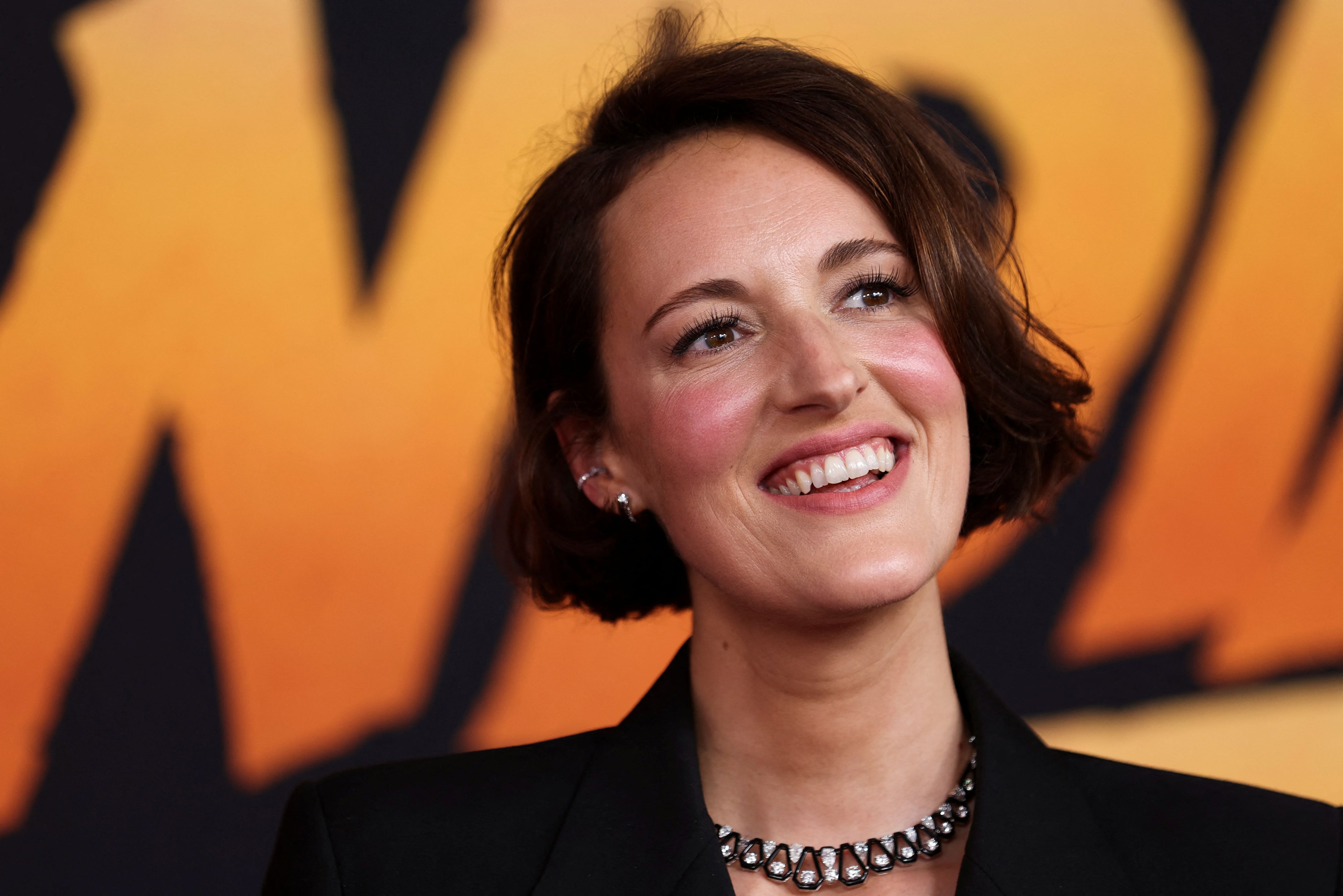 Cast member Phoebe Waller-Bridge attends the U.S. Premiere of Lucasfilm's "Indiana Jones and the Dial of Destiny" in Hollywood, Los Angeles, California, U.S., June 14, 2023. REUTERS/Mike Blake