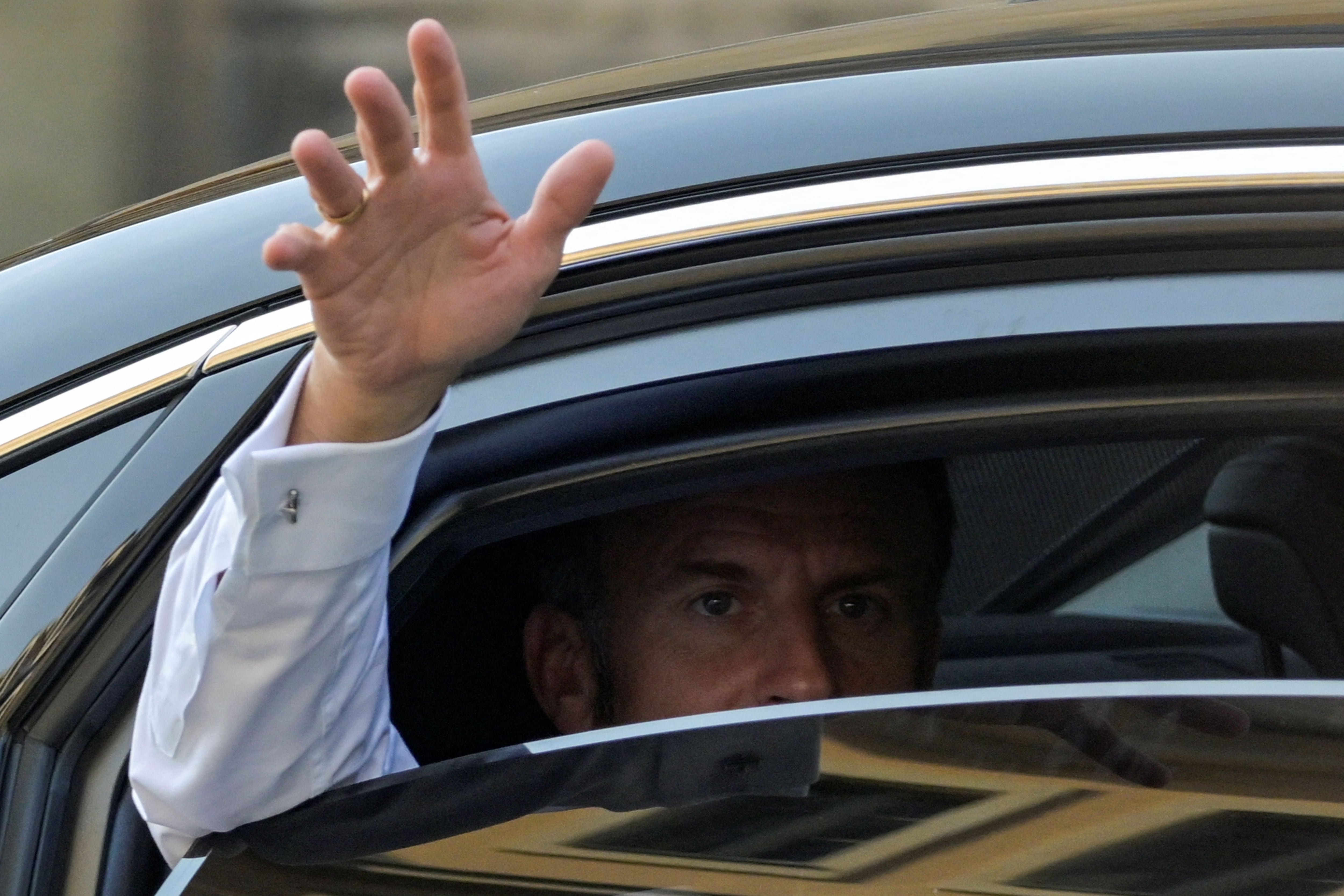 El presidente Macron se encuentra de visita oficial en Alemania (REUTERS/Matthias Rietschel)