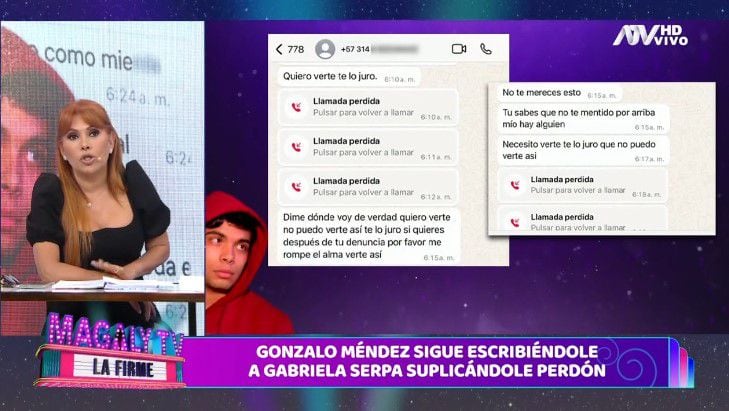 (Captura: Magaly TV La Firme)