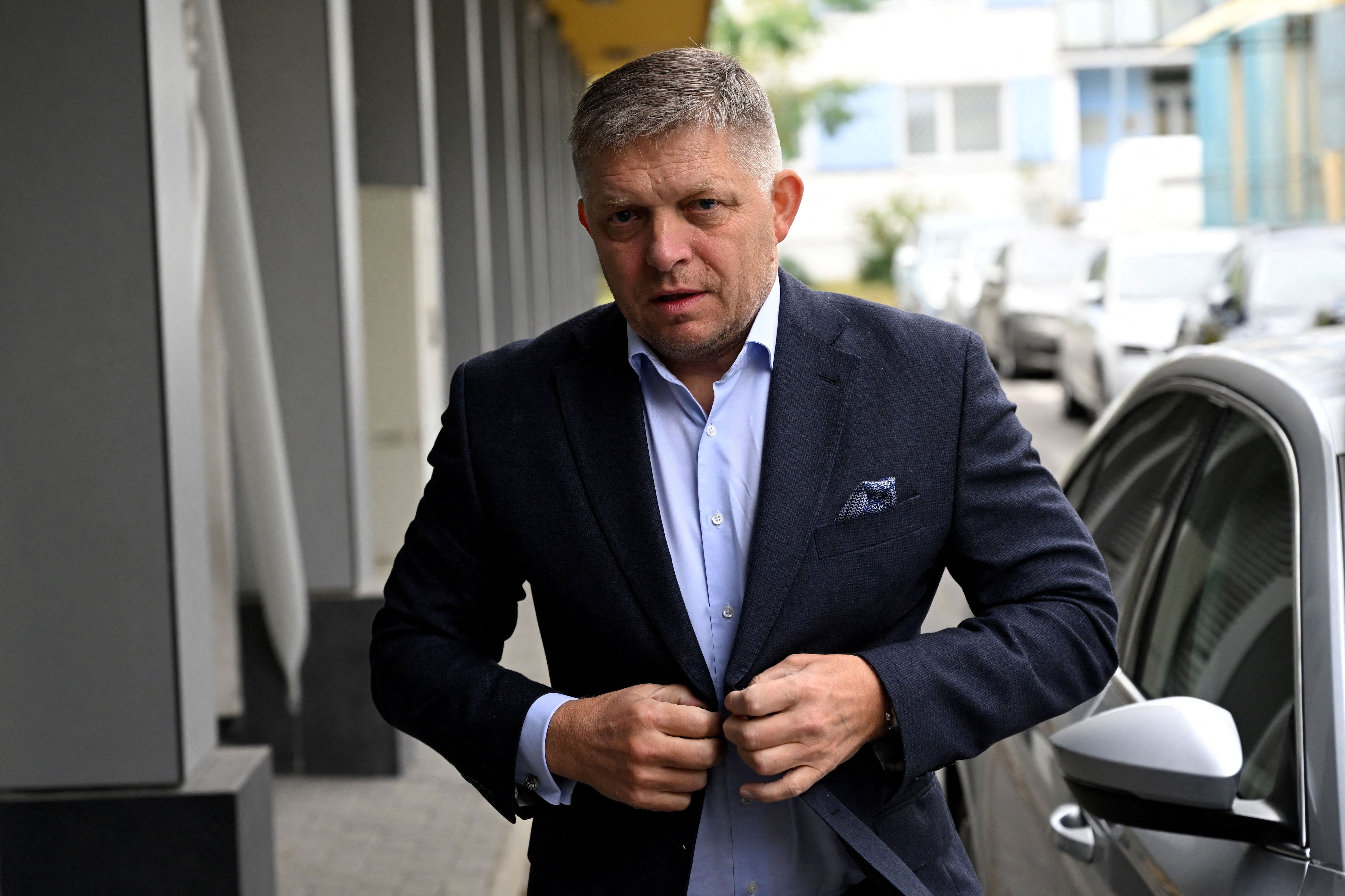 El primer ministro eslovaco Robert Fico (REUTERS/Radovan Stoklasa/archivo)