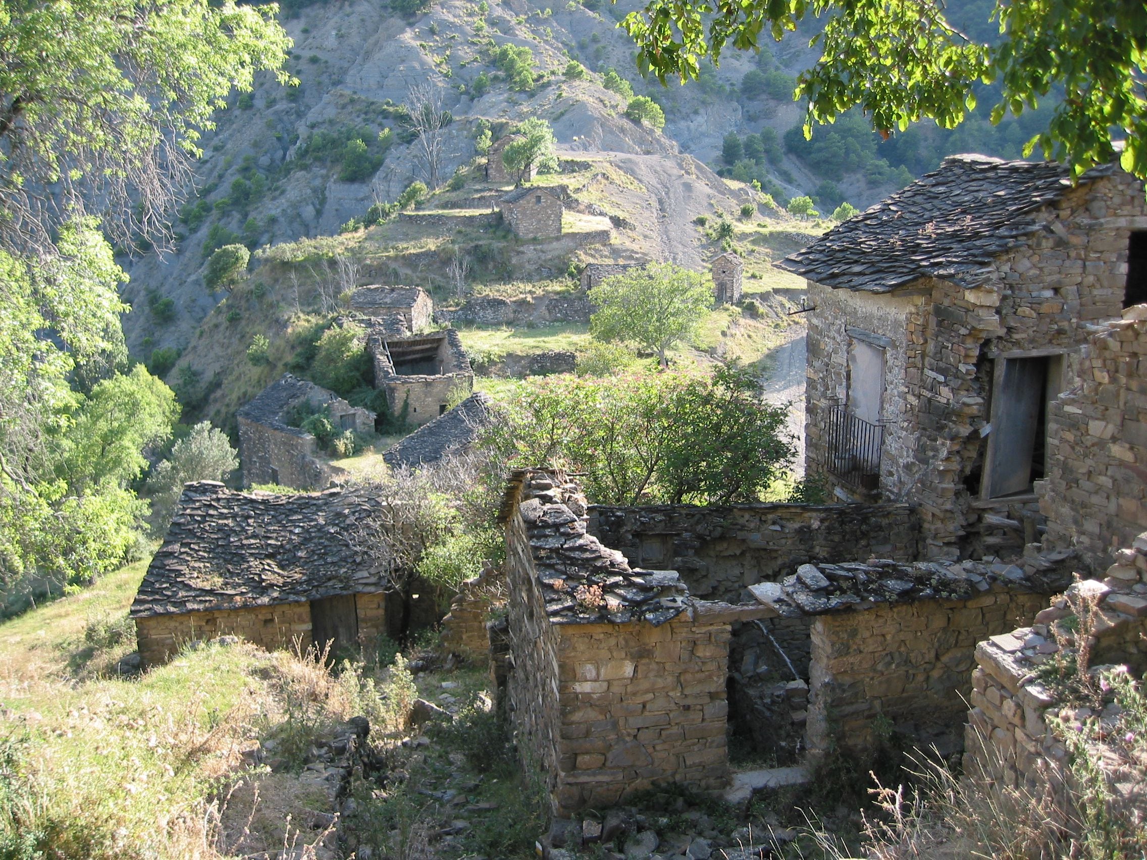 Muro de Bellos, en Huesca (Wikimedia).