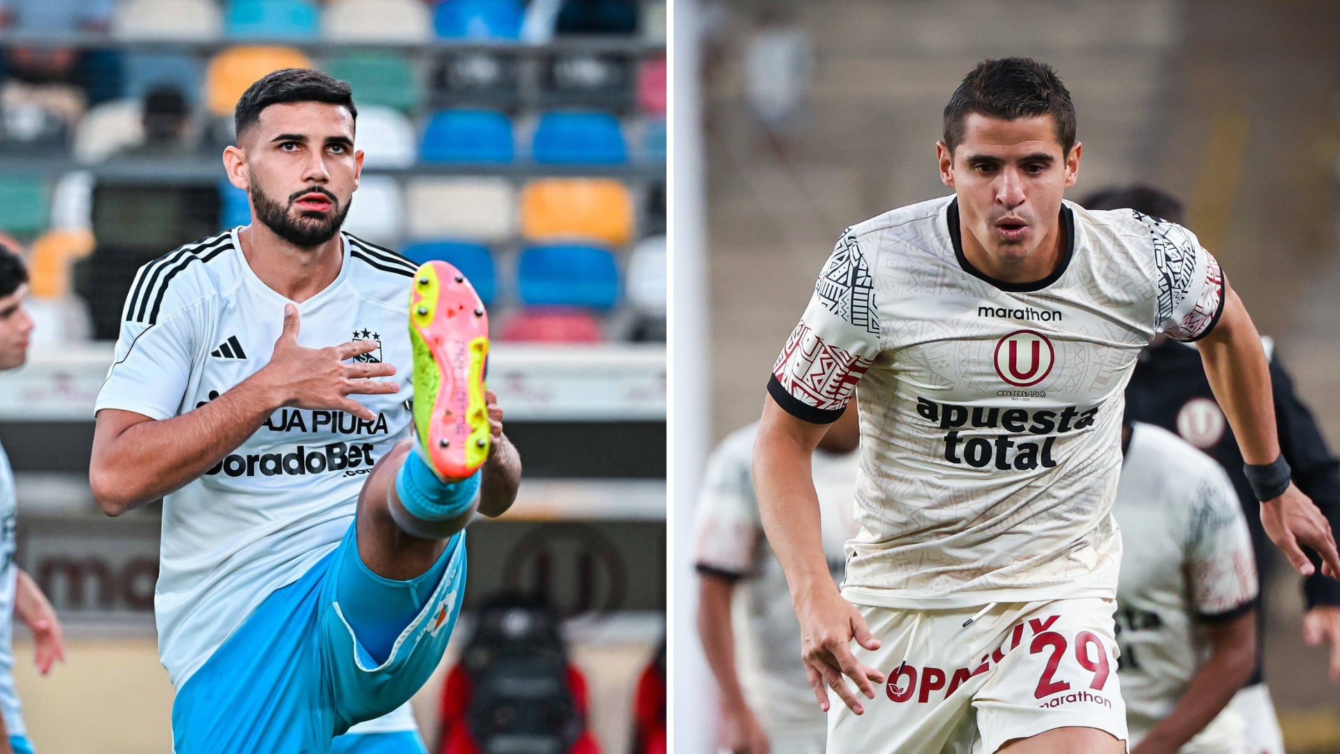 Universitario y Sporting Cristal calientan en Estadio Monumental.