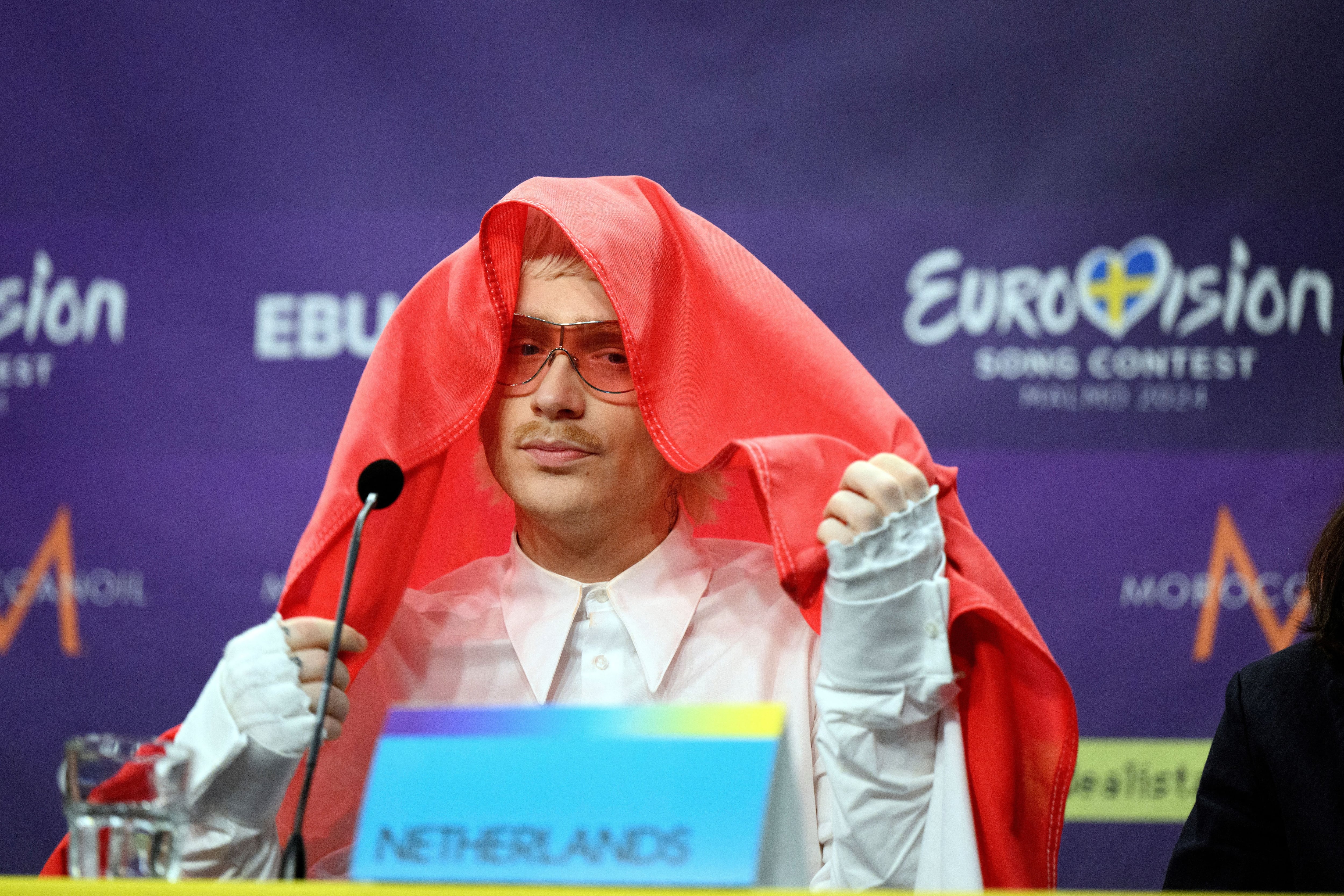 Joost Klein, representante de Países Bajos en Eurovisión 2024. (News Agency/Jessica Gow via REUTERS)