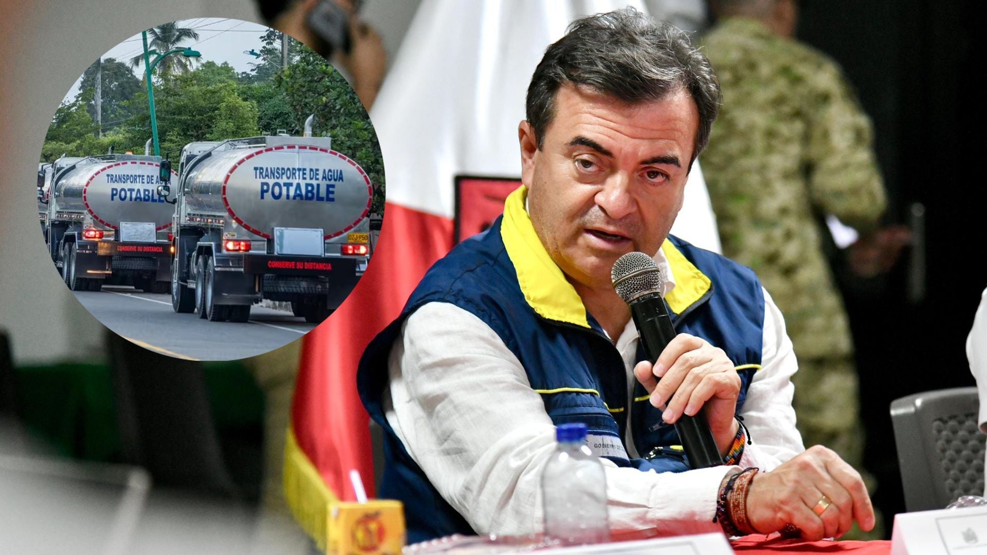 Olmedo López, director de la Ungrd, dijo que le contará a Colombia toda la verdad de los sucedido con los carrotanques en La Guajira - crédito Ungrd