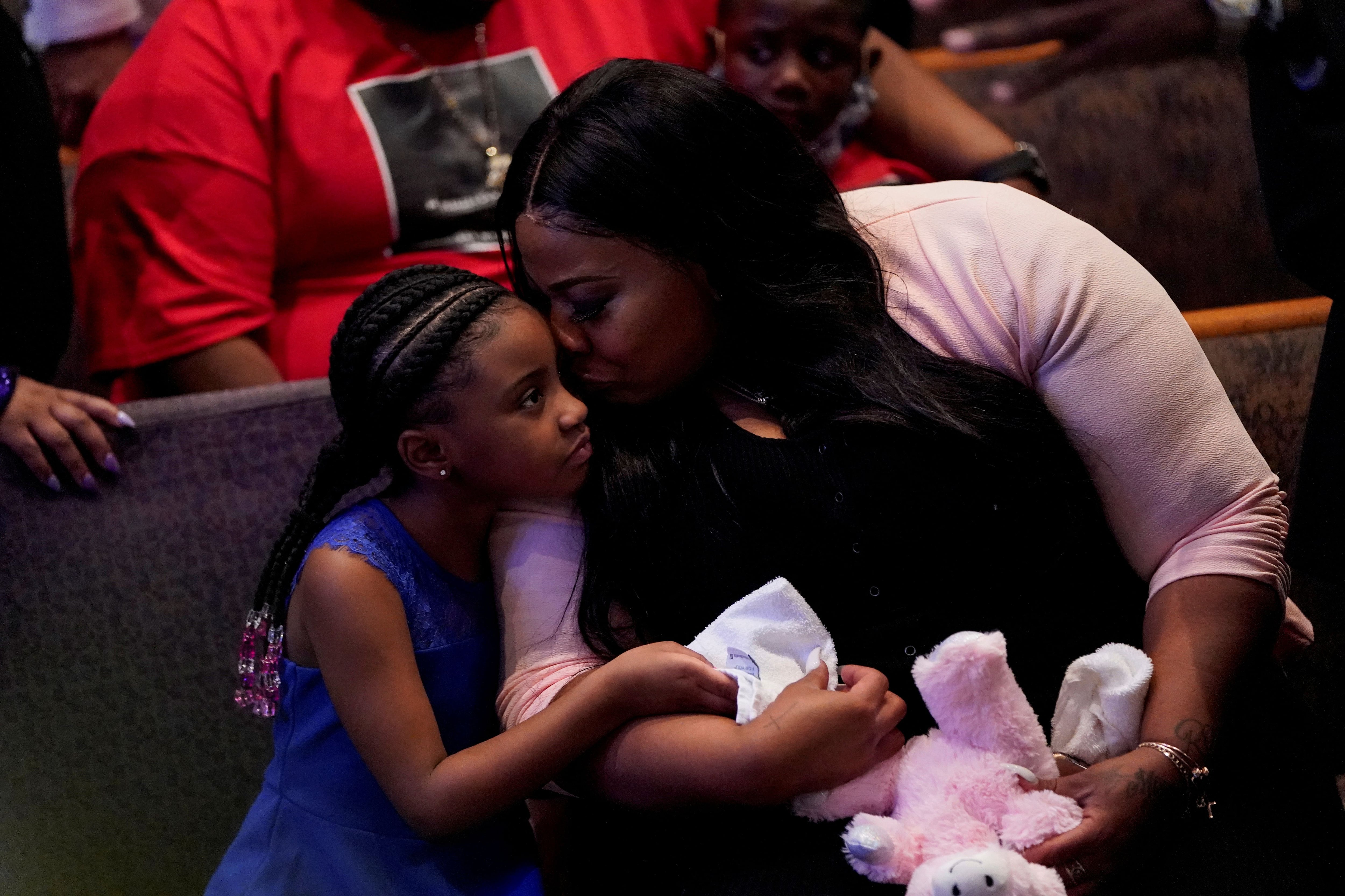 Gianna Floyd y su madre, Roxie Washington, están involucradas en la realización del filme, que será producido por Radar Pictures, 8 Queens Film & Media Productions y Night Fox Entertainment. (Créditos: David J. Phillip/Pool via REUTERS)