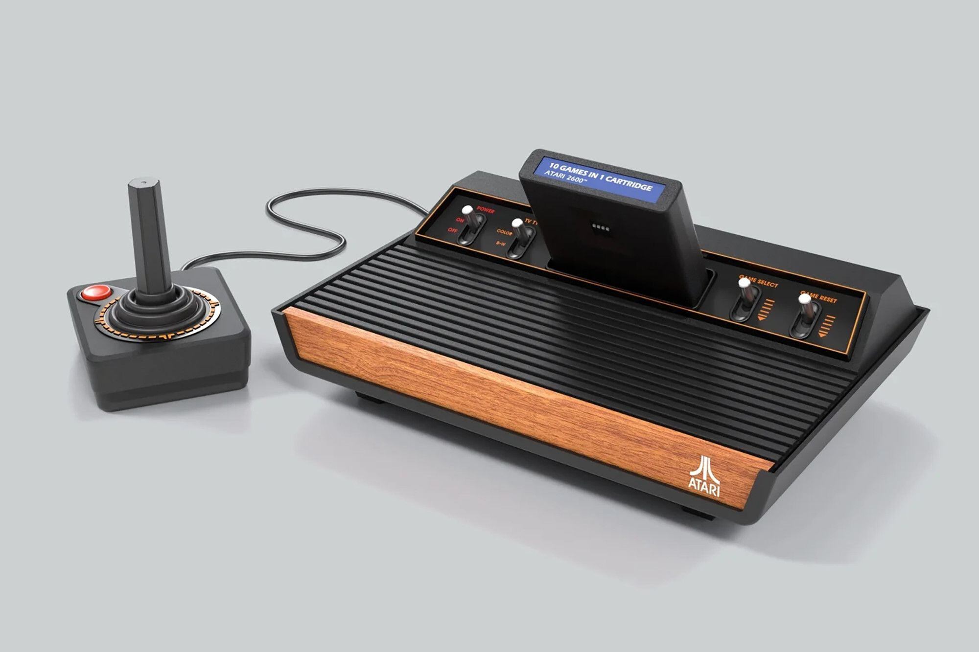 La clásica Atari 2600 regresa con una nueva versión y una colección de sus mejores juegos. (Atari)