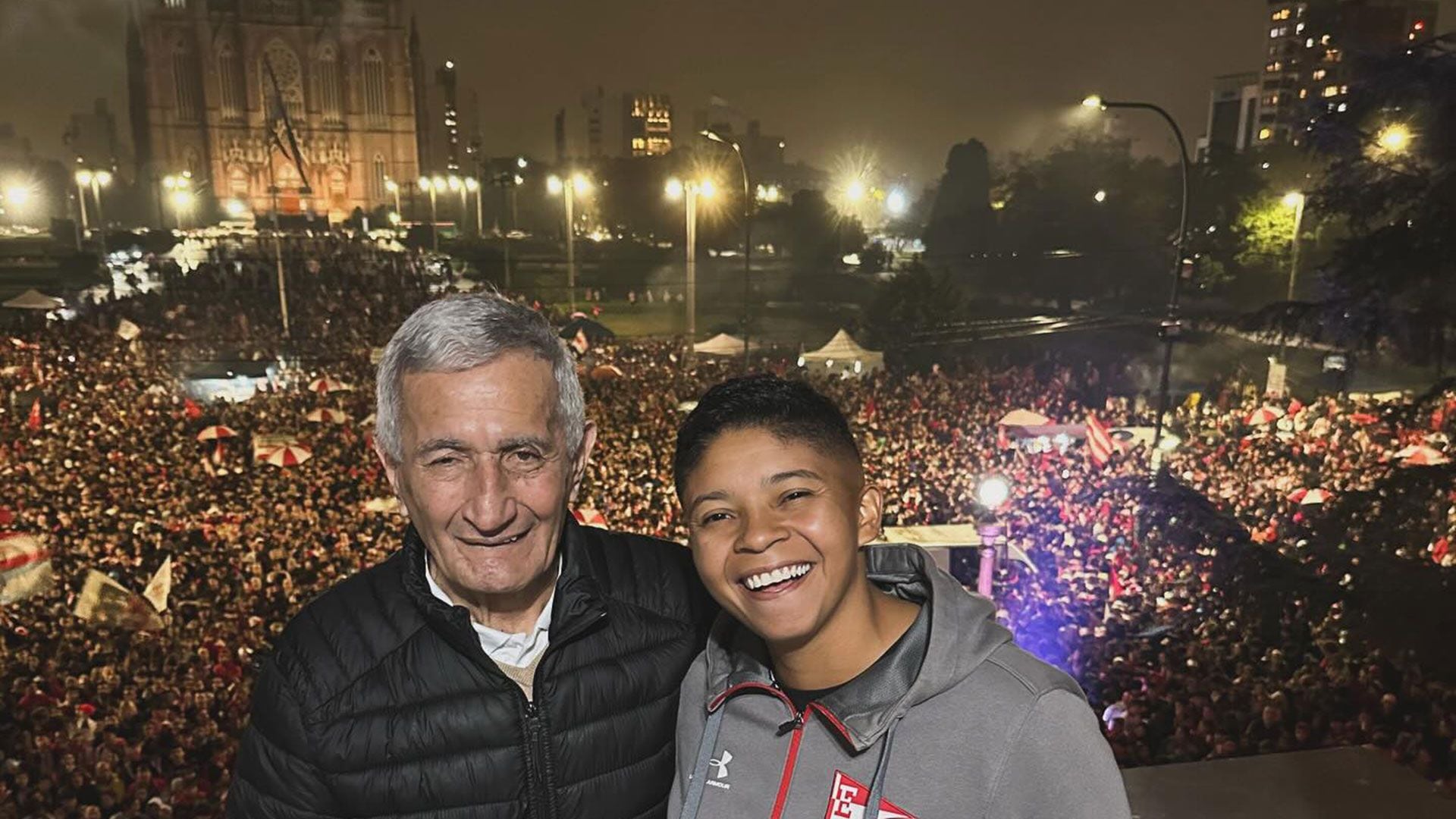 Agustina Amaro y Juan Ramón Verón