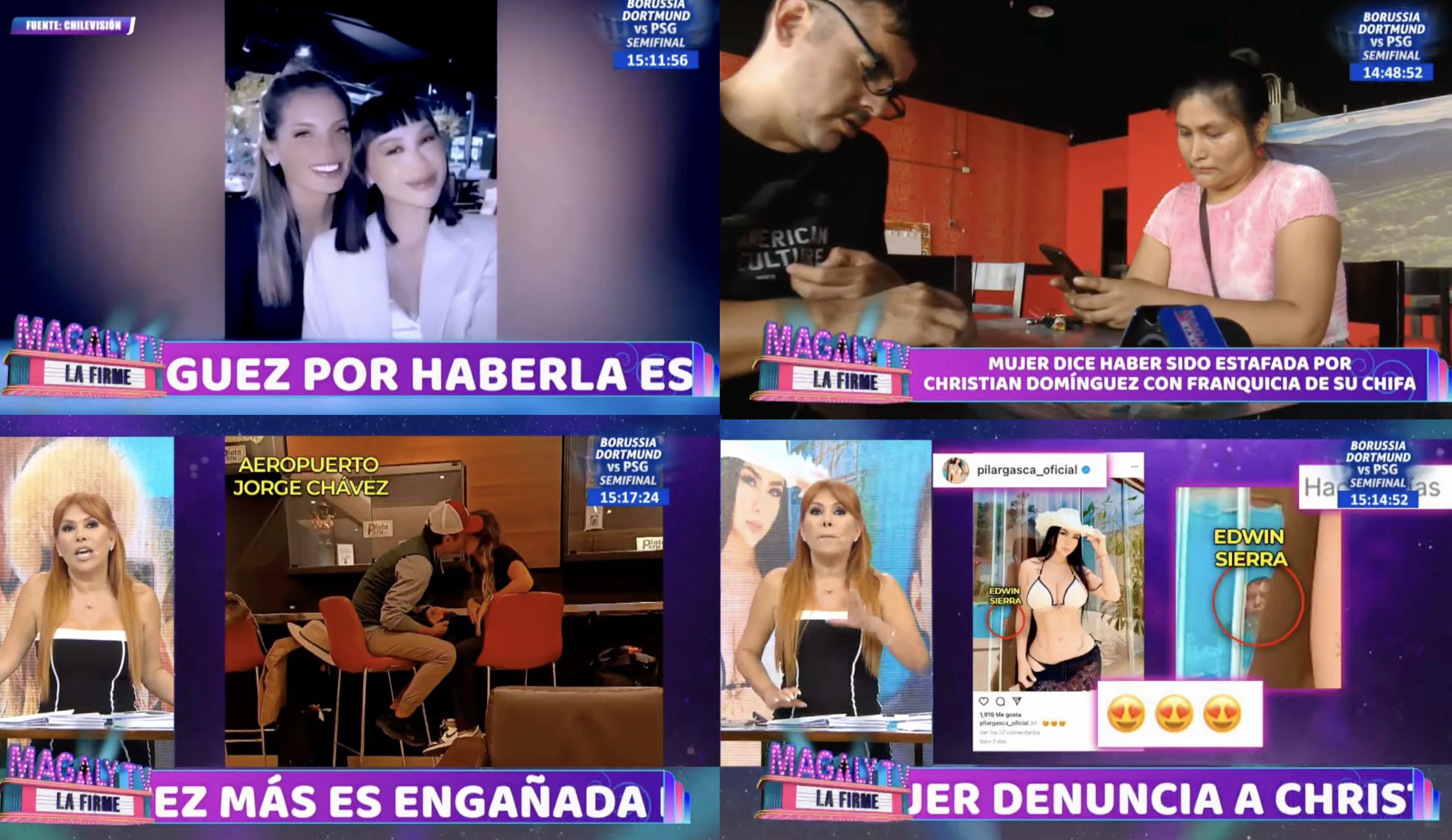 Magaly TV La Firme emitió denuncia contra Christian Domínguez y comentó hechos de la farándula.