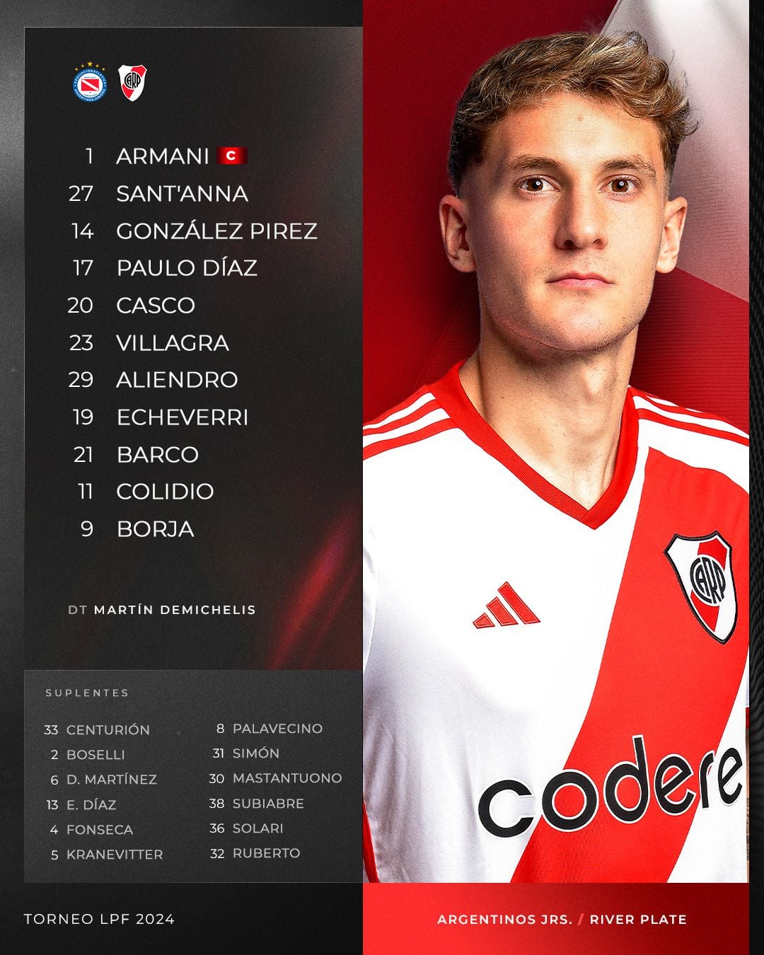 formacion river