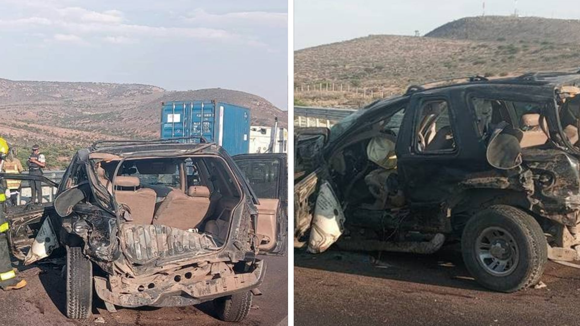 Accidente deja dos personas sin vida en Guadalupe, Zacatecas