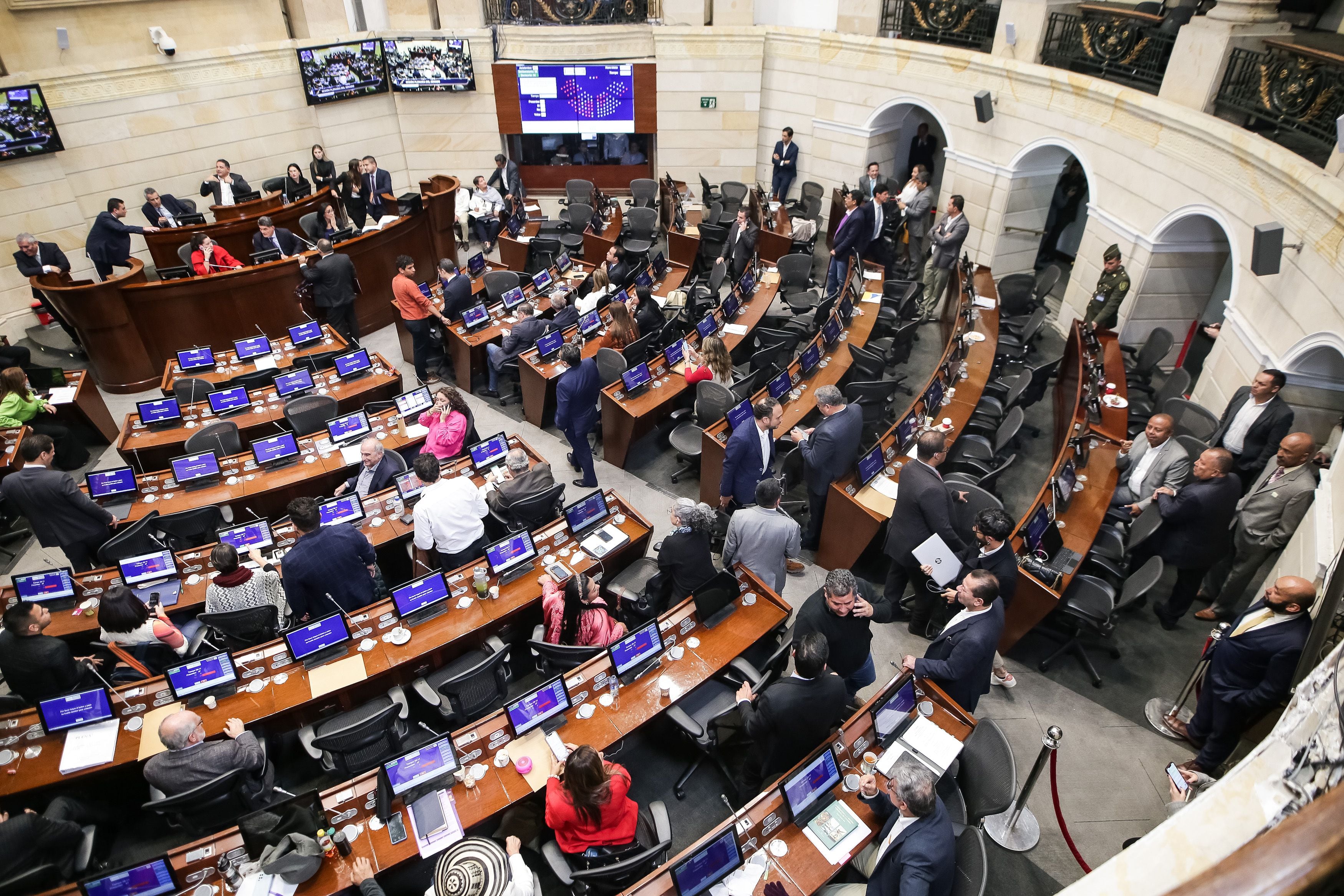 Margarita Cabello aseguró que los senadores pudieron haber votado a favor del Plan Nacional de Desarrollo sin contar con toda la información necesaria para ello - crédito John Paz/Colprensa