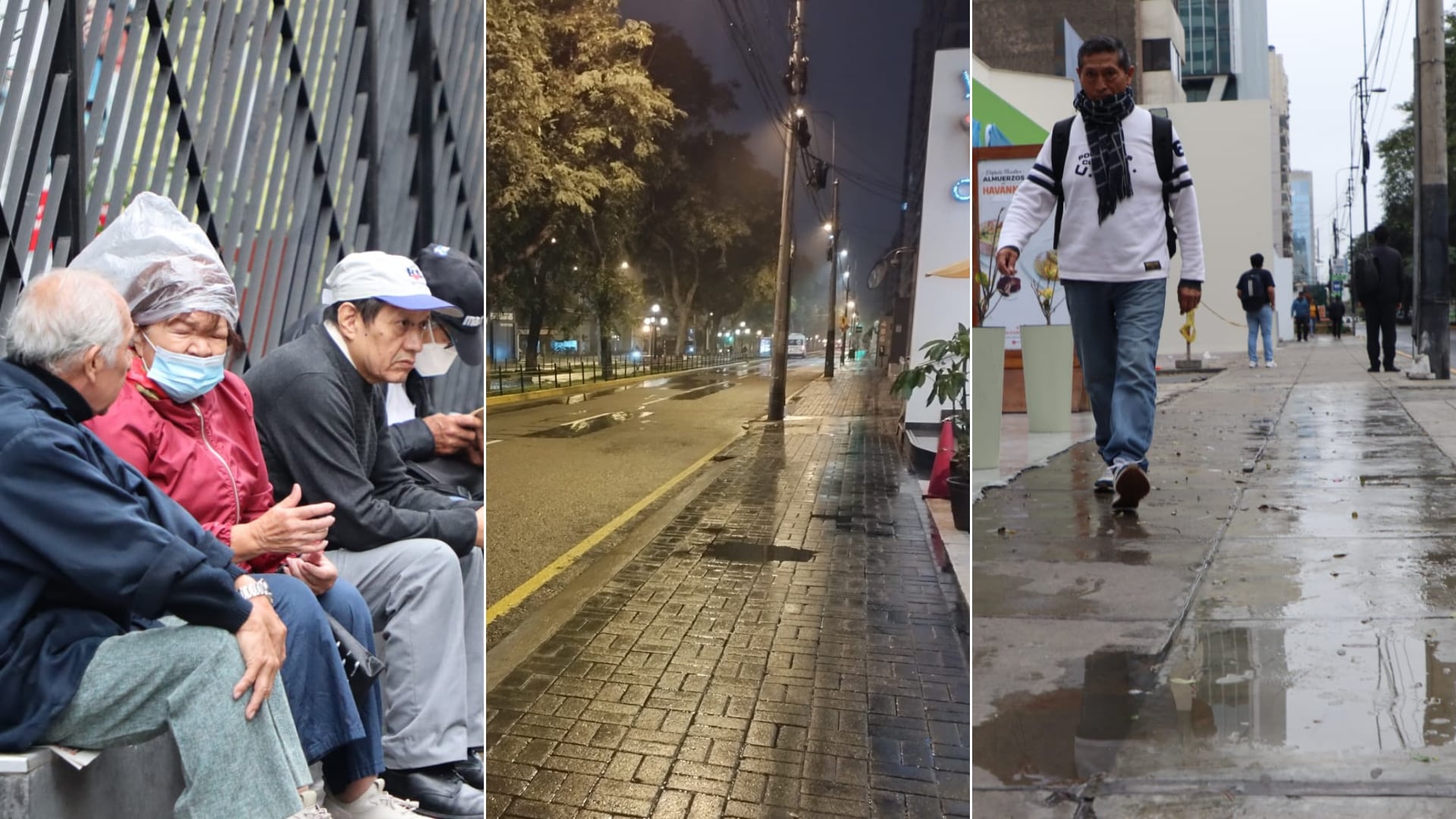 Lluvia en Lima: Intensa llovizna, bajas temperaturas y neblina se registró en varios distritos de la capital