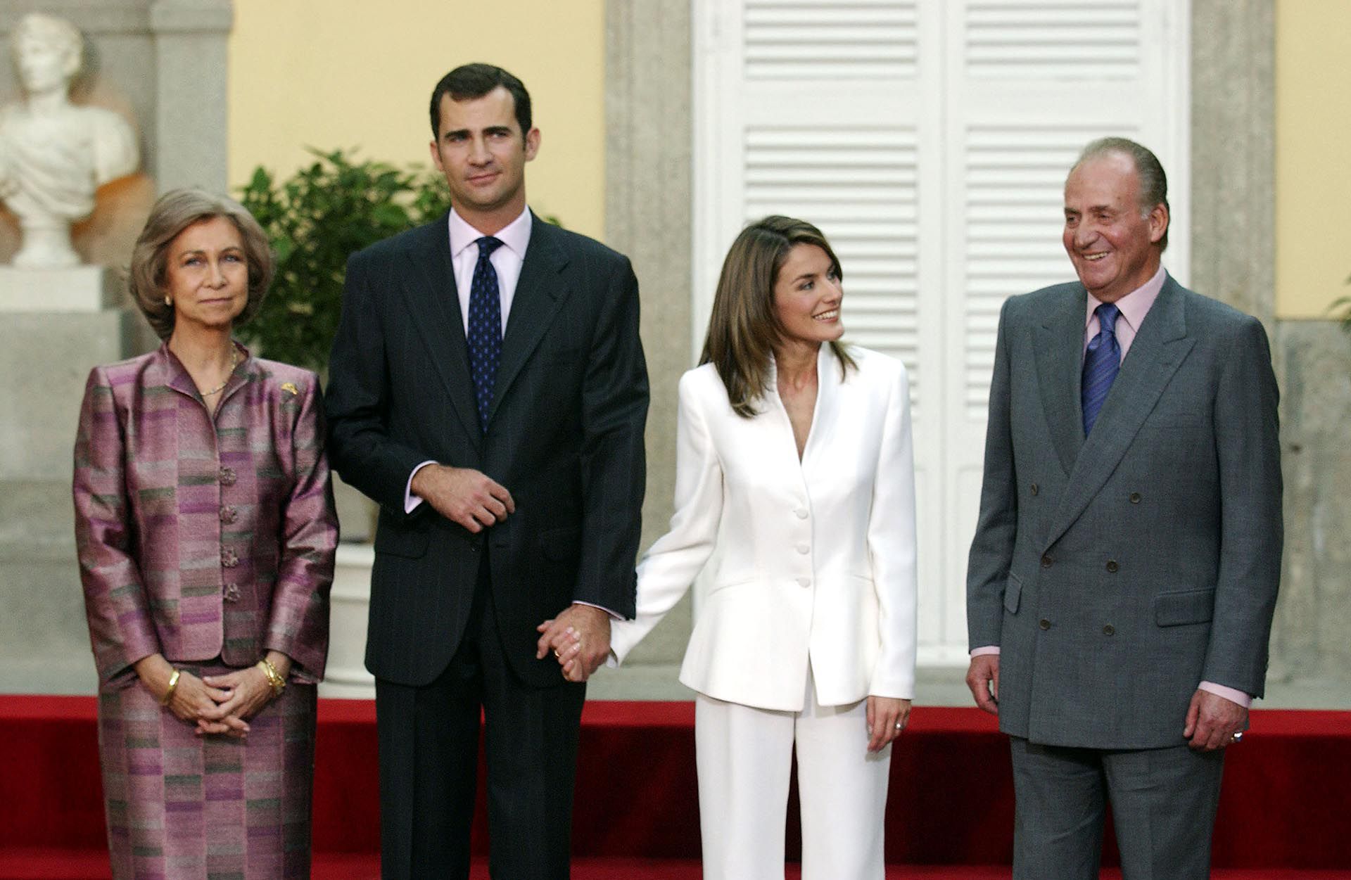 Letizia Ortiz Rocasolano Principe Felipe aniversario Reyes España