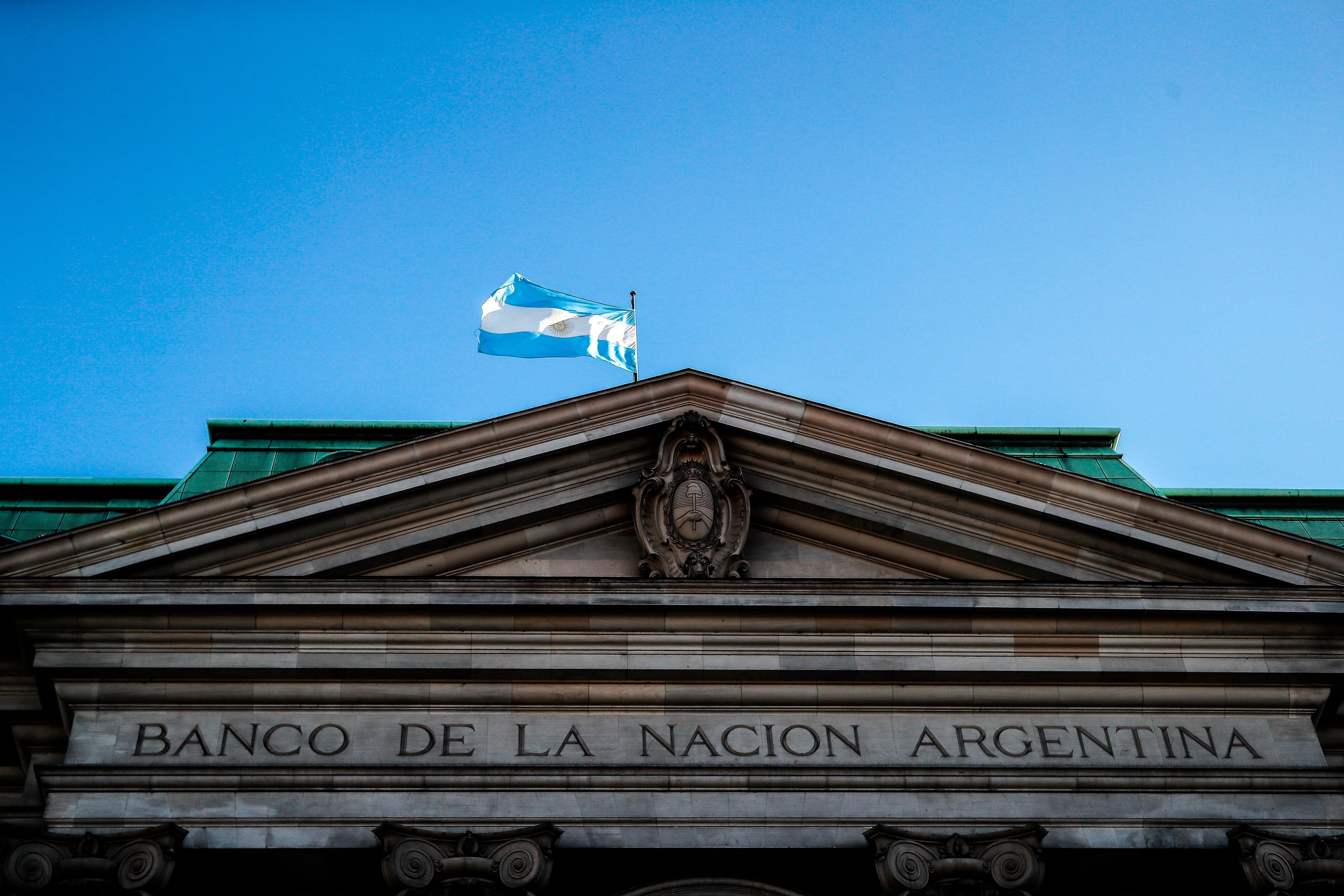 Vista del Banco de la Nación Argentina, en Buenos Aires (EFE)
