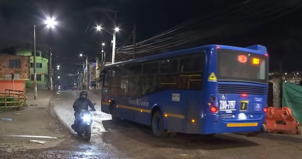 El hurto se presentó a pocos metros de la quebrada El Infierno en la localidad de Ciudad de Bolívar - crédito CityTV