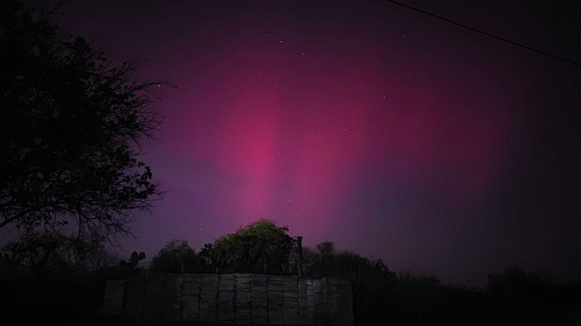 Auroras boreales vistas desde Sinaloa