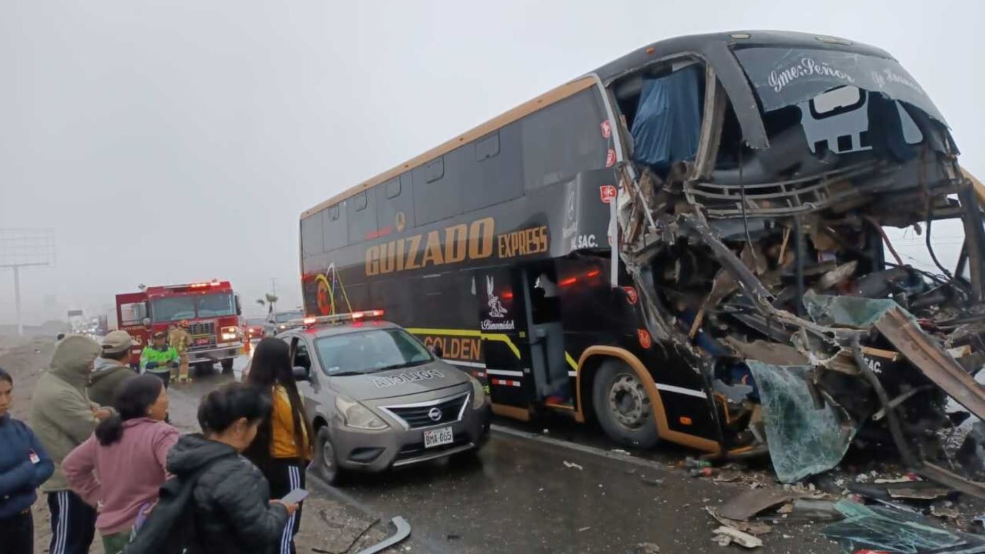 Accidentes vehiculares en Perú.