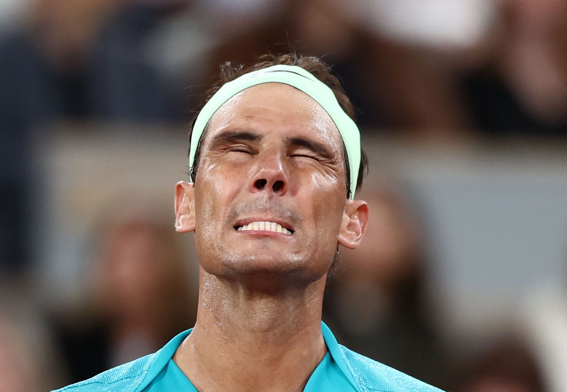 Nadal se despidió del público con emotivas palabras (Reuters)