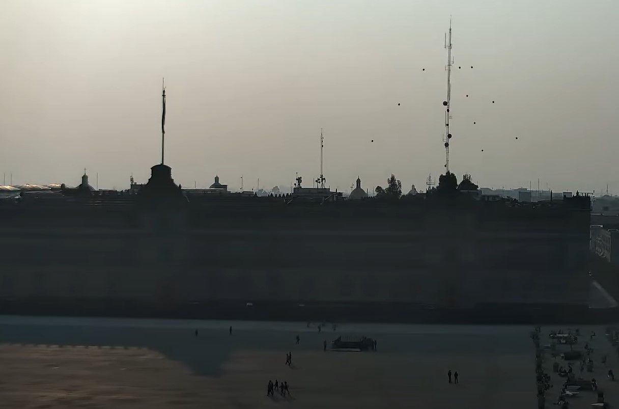 Foto de Palacio Nacional blindado