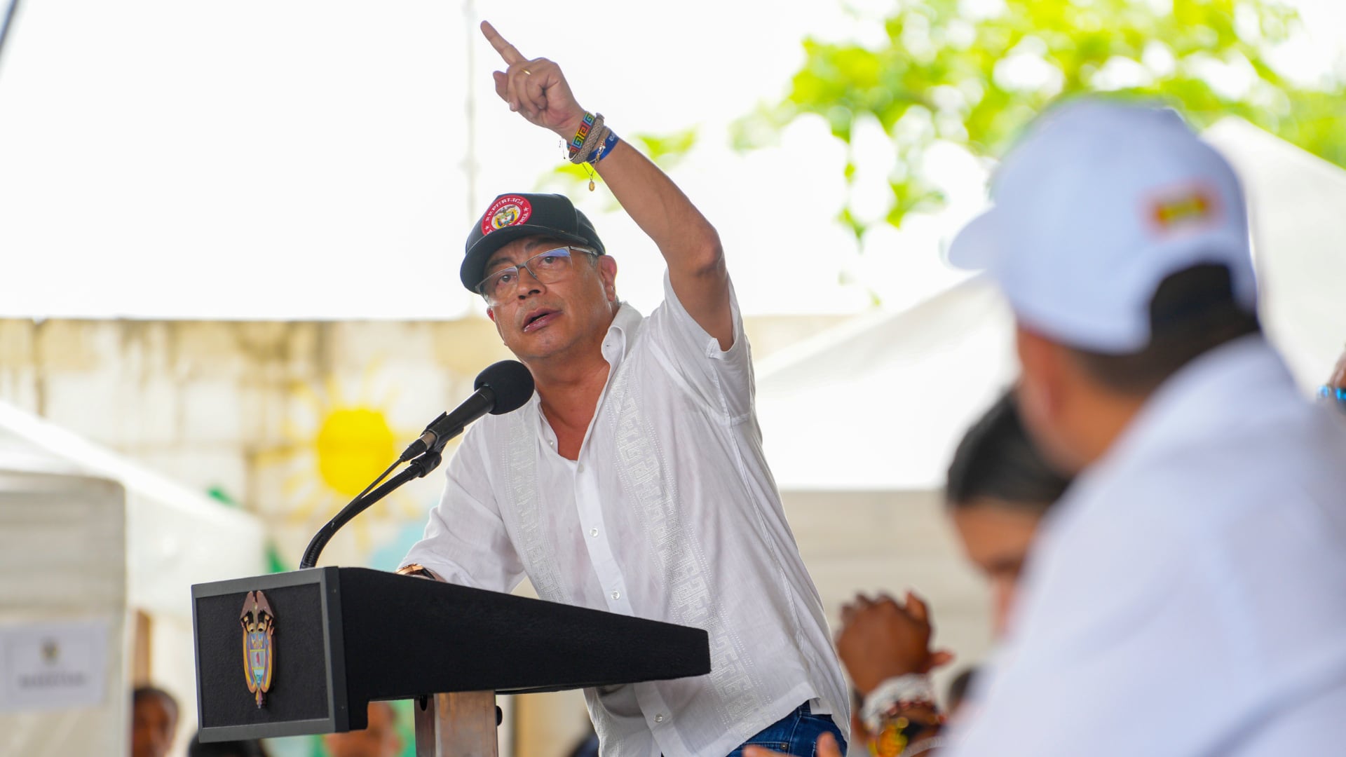 El presidente Gustavo Petro volvió a instar a la movilización con el fin de respetar la Constitución de Colombia - crédito Juan Cano/Presidencia