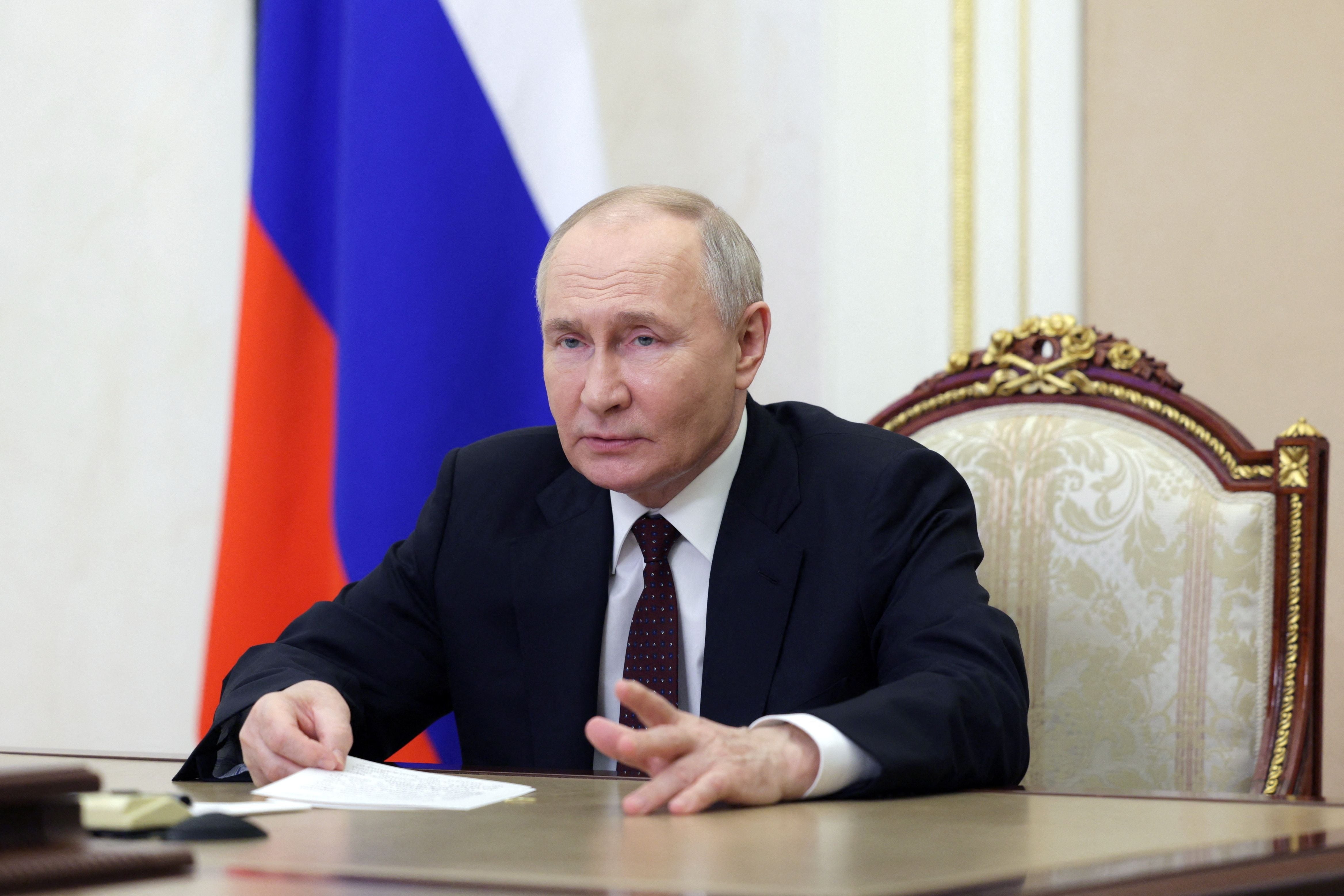 Vladimir Putin (Sputnik/Aleksey Babushkin/Kremlin via REUTERS)