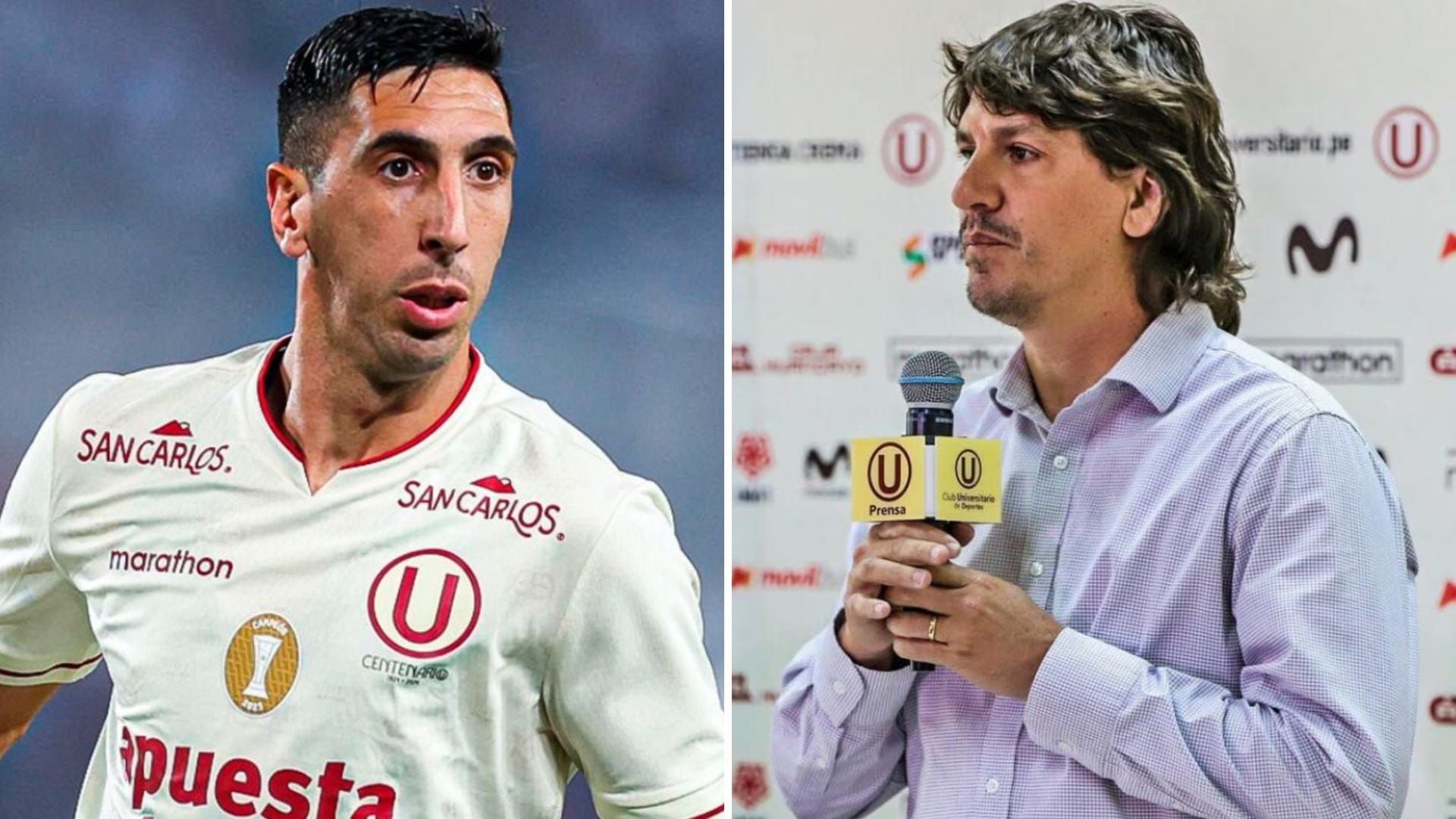 Diego Dorregaray es el '9' del centenario elegido por la administración de Jean Ferrari en Universitario. - Crédito: Difusión