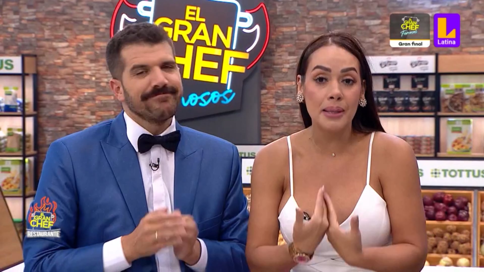 Dorita Orbegoso en la final de 'El Gran Chef Famosos, El Restaurante'.