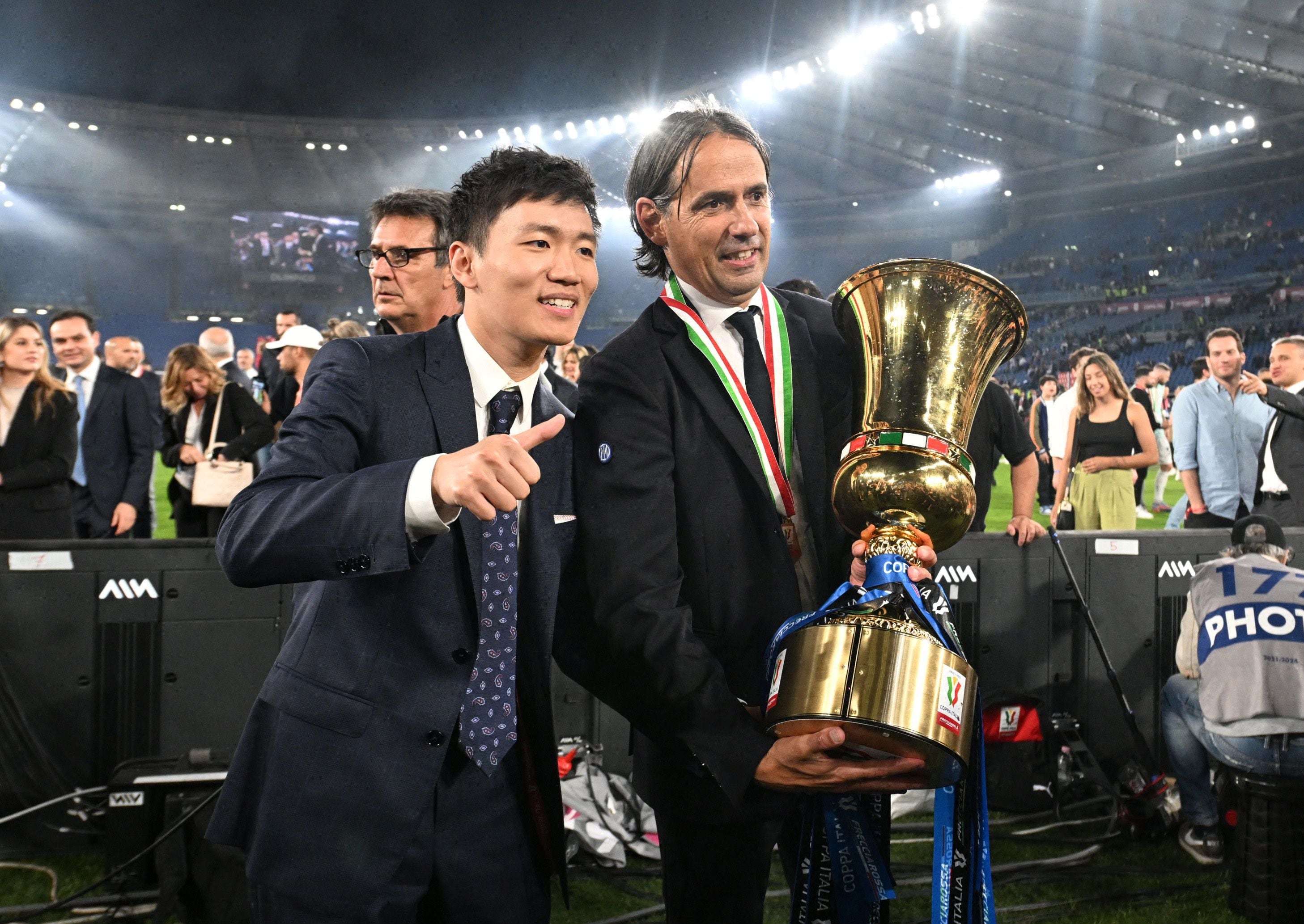 Steven Zhang dejará su cargo en el Inter (Foto: Reuters/Daniele Mascolo)