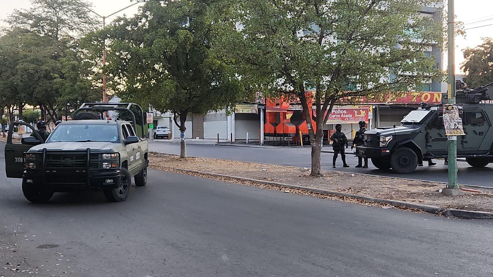 Así es el fraccionamiento en Culiacán donde el Ejército y la Guardia Nacional realizaron un operativo en la noche