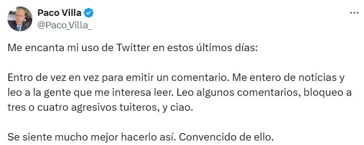 El narrador deportivo mostraba una buena actitud en sus últimas publicaciones.