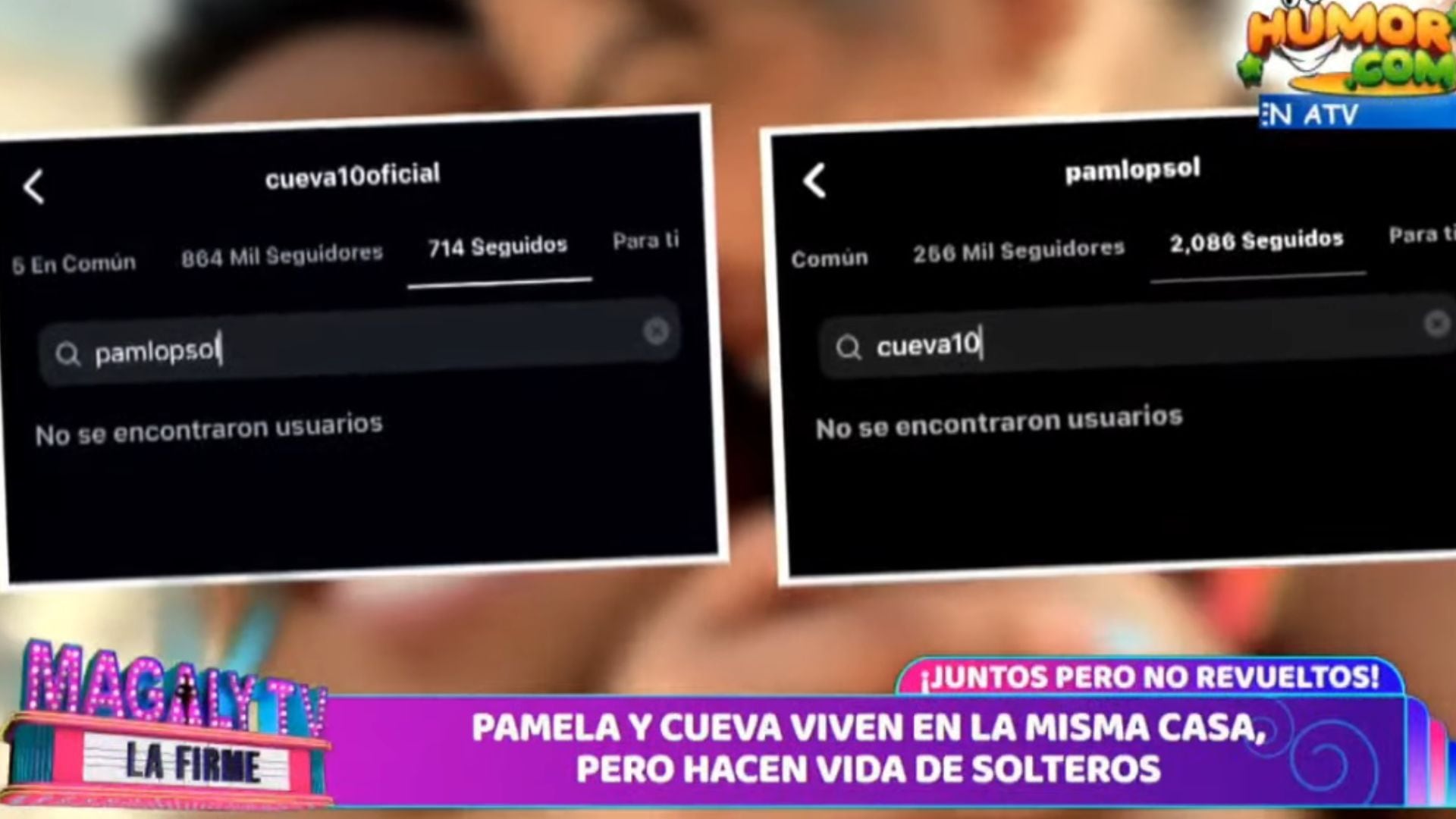 Pamela López  y Christian Cueva ya no se siguen en redes sociales. ATV.