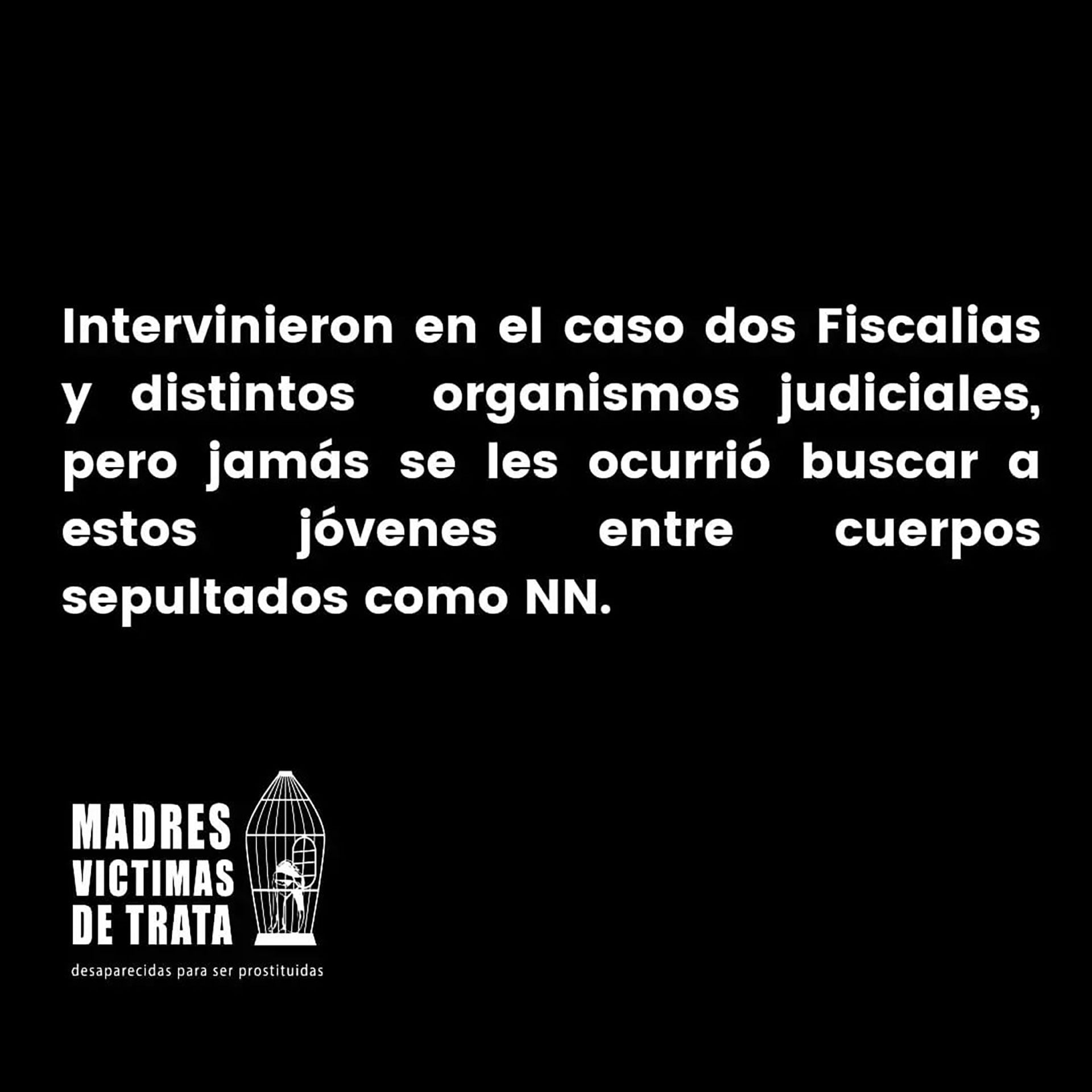 El posteo de MVT por Ailén del Valle López