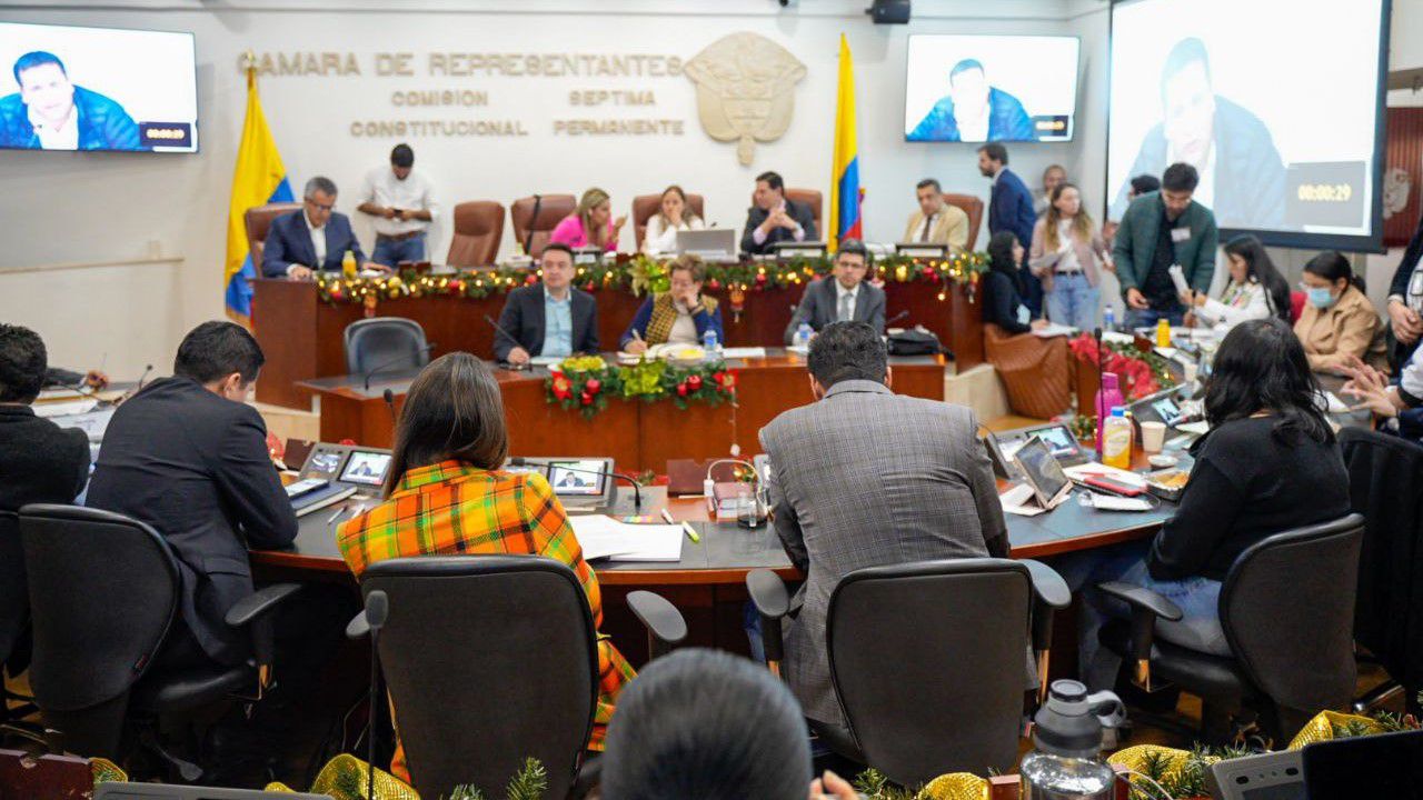 La reforma pensional debe ser debatida antes del 20 de junio, cuando acaba el periodo legislativo - crédito @MafeCarrascal/X