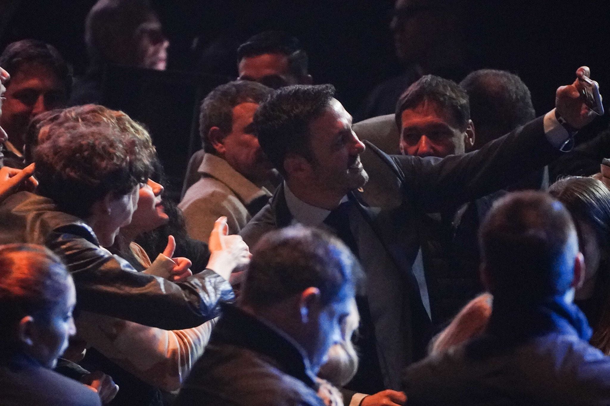 Presentación libro de Javier Milei en el Luna Park - Interior