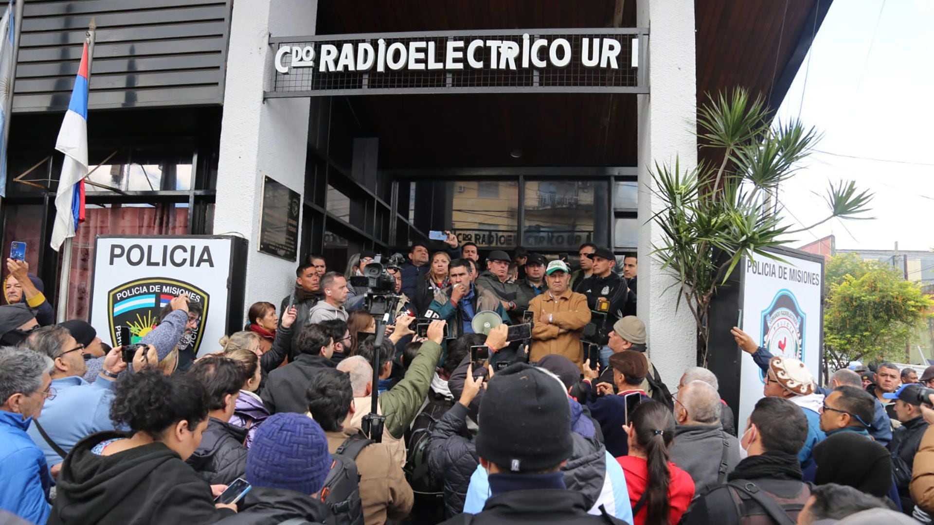 Protesta policial en Misiones