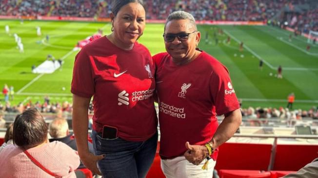 Celina Marulanda y Luis Manuel Díaz, padres de Luis Díaz, futbolista del Liverpool - crédito @Cilemismarulandamolina/Instagram.