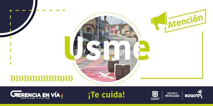 Siniestro en la localidad de Usme entre taxi y peatón en la diagonal 97A sur con transversal 2B. Unidad de @TransitoPolicia  y ambulancia en el punto - crédito Tránsito Bogotá