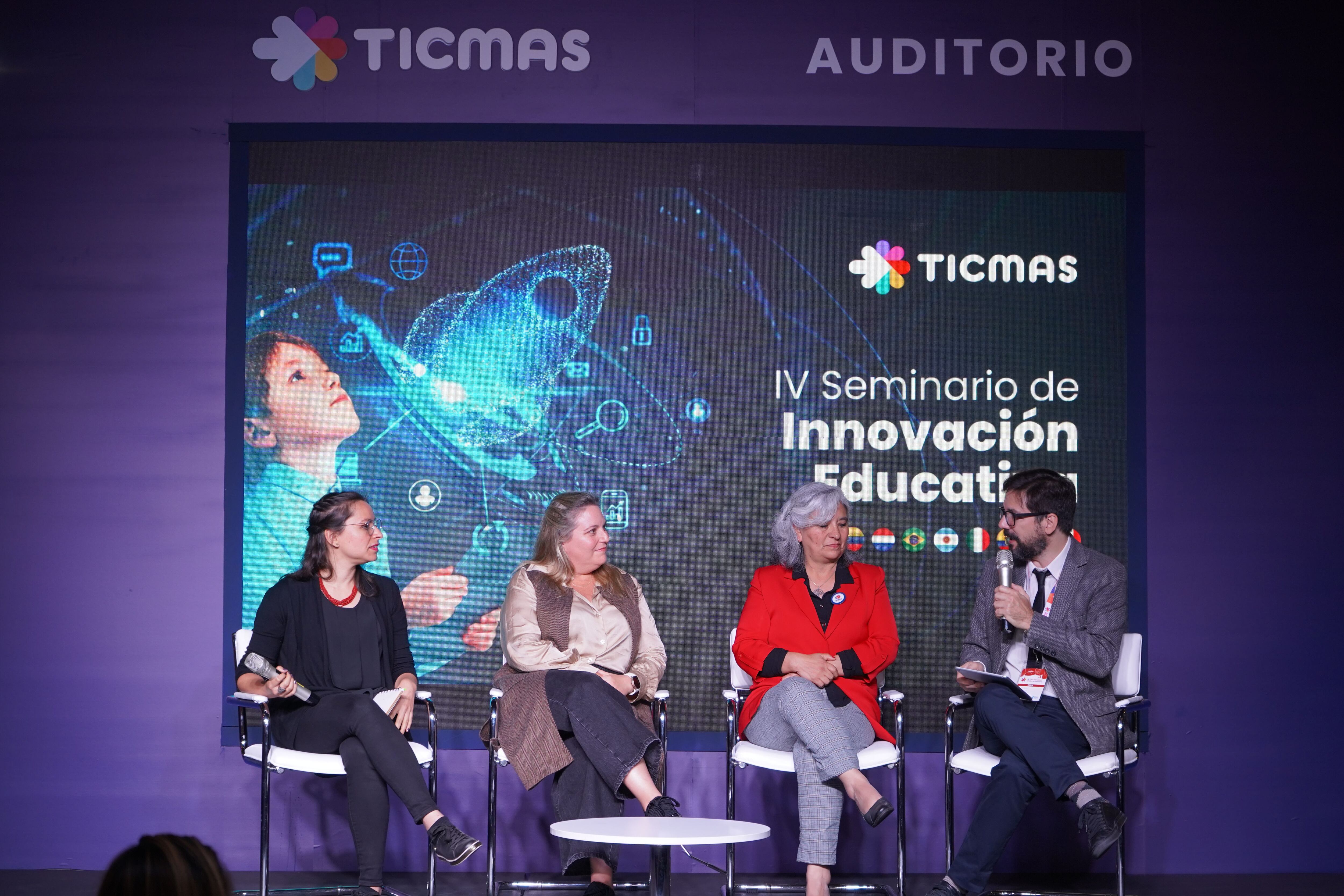 Laura Segura Guzmán, Rosario Jiménez Llosa y Viviana Suárez   conversaron con Ticmas en la FIL de Buenos Aires