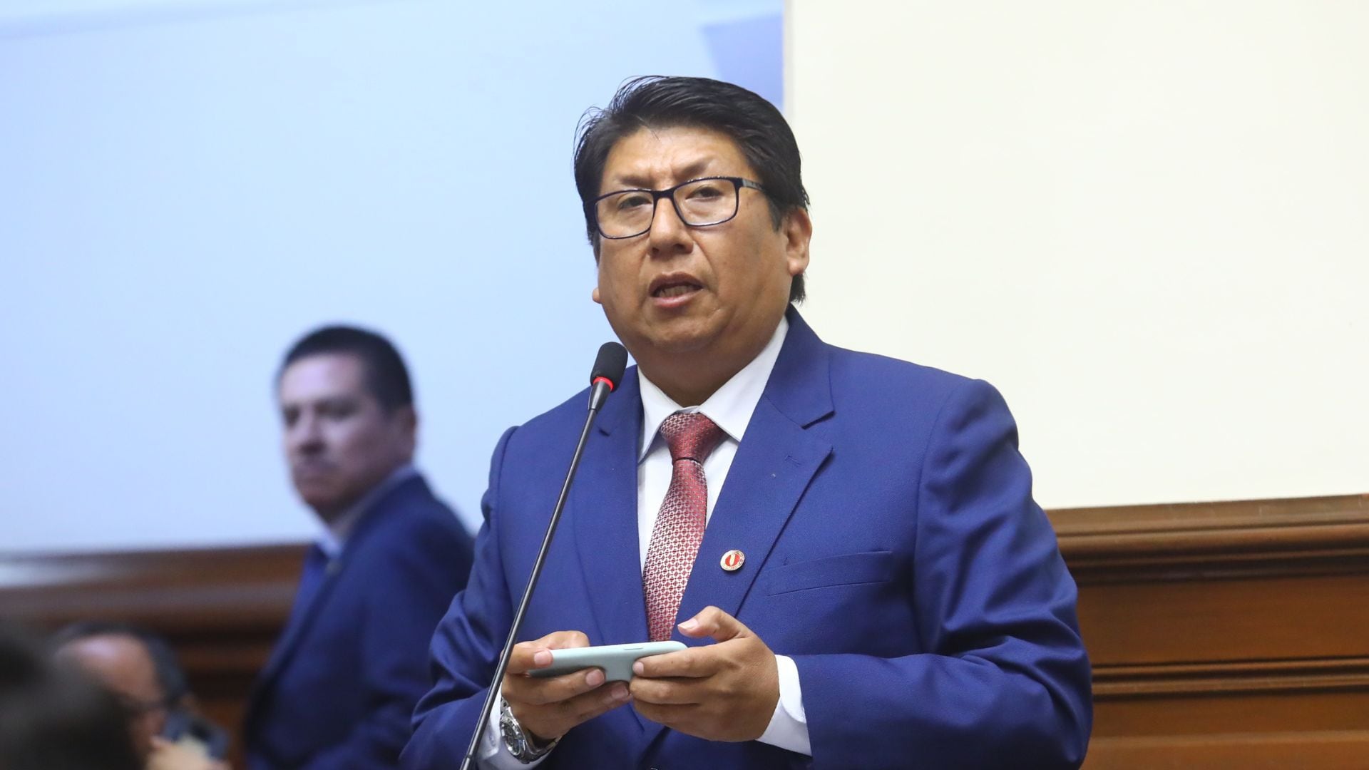 Waldemar Cerrón, congresista de Perú Libre