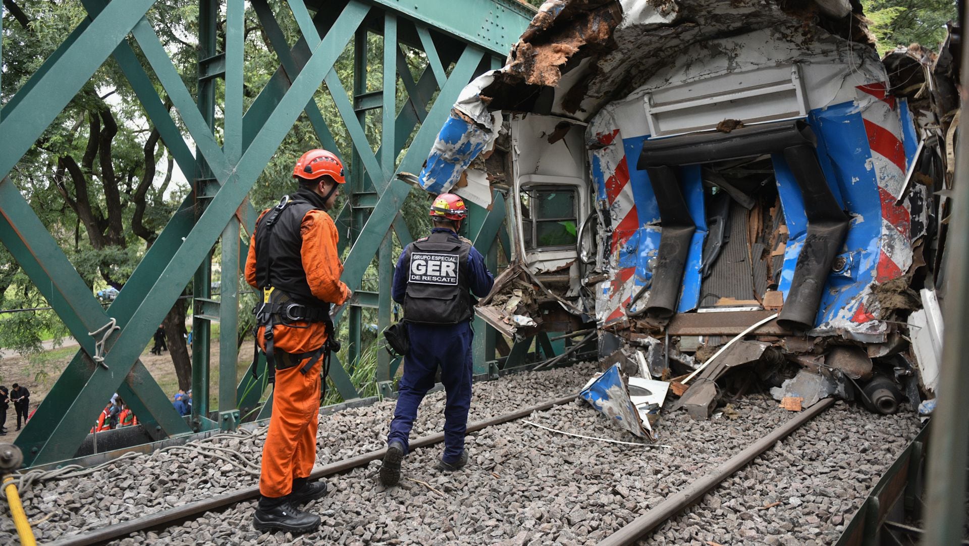 choque de trenes en Palermo