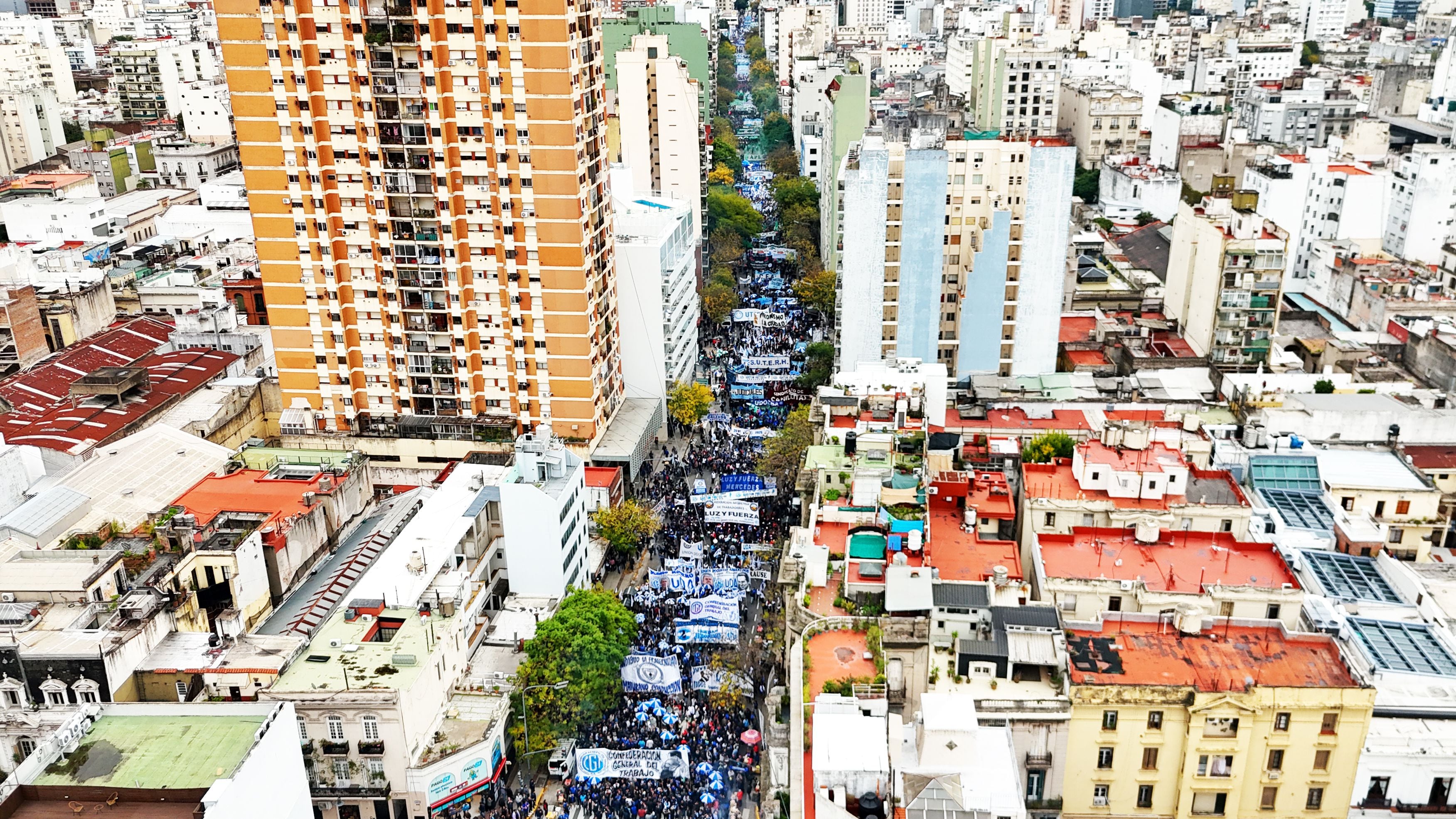 DRONE - Marcha Día del Trabajador 2024 - 1 de mayo