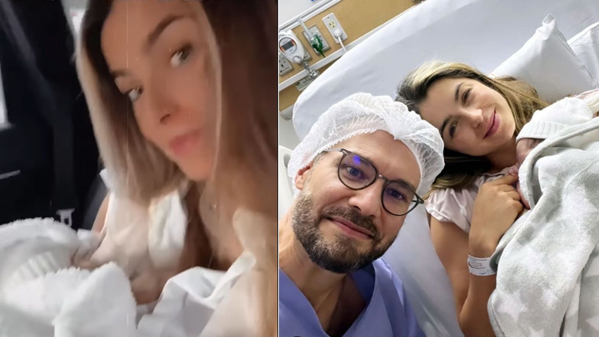 Cristina Hurtado publicó el primer video con su hijo ya seguró que no mostrará la cara de su bebé.