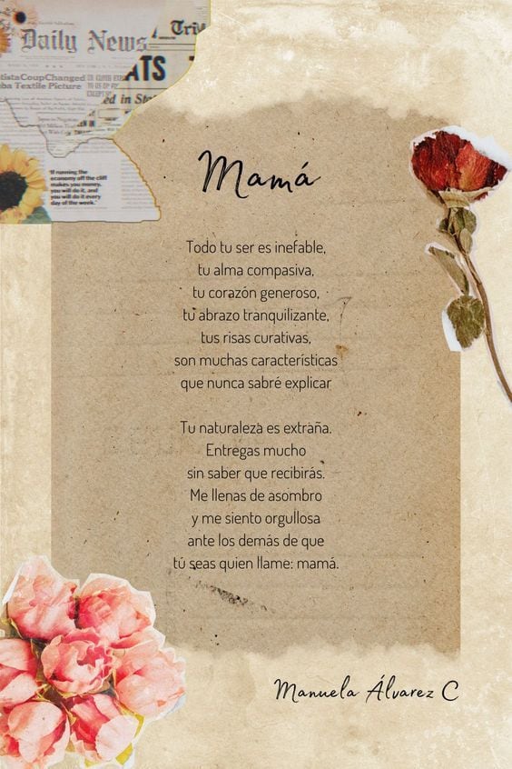 Poemas para compartir y dedicar en el Día de la Madre en Perú