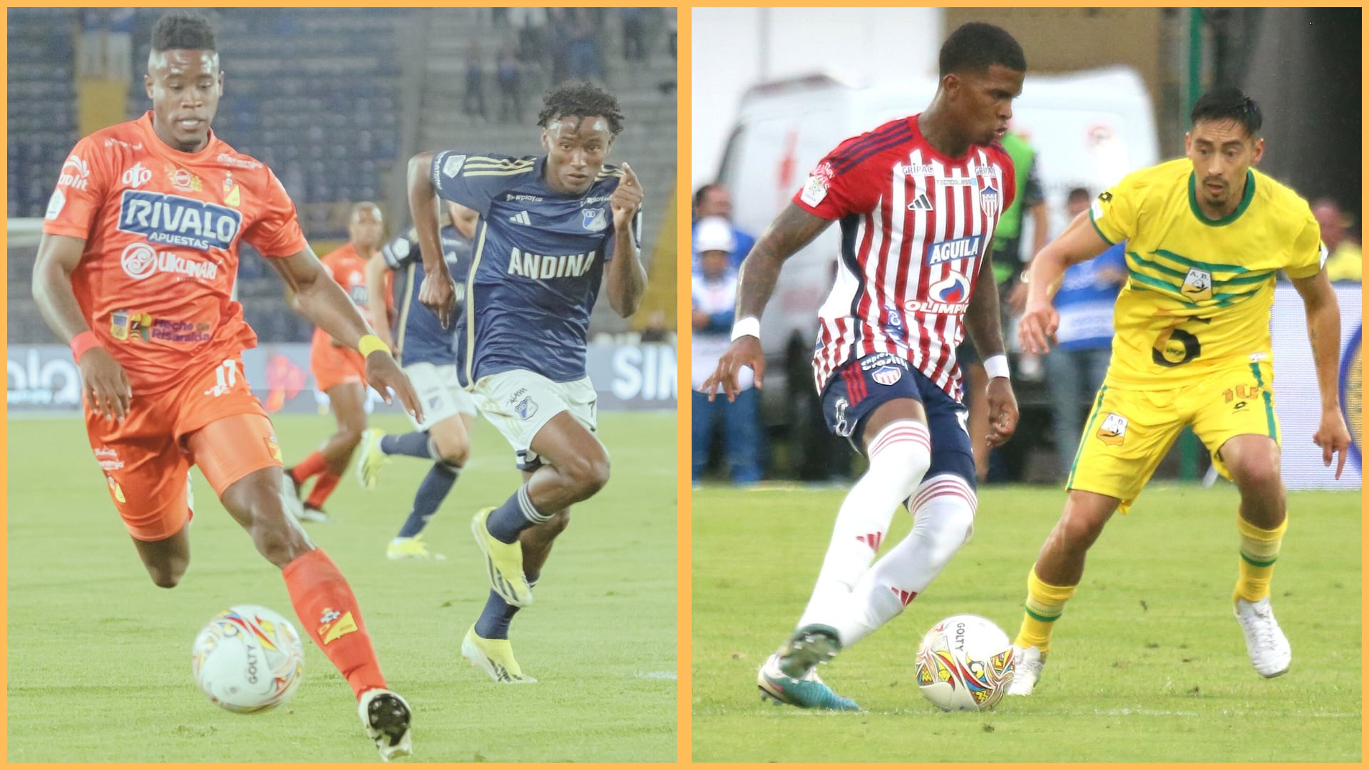 Deportivo Pereira, Junior de Barranquilla, Atlético Bucaramanga y Millonarios F. C. tienen posibilidad de jugar la final del primer semestre del 2024 - crédito Dimayor