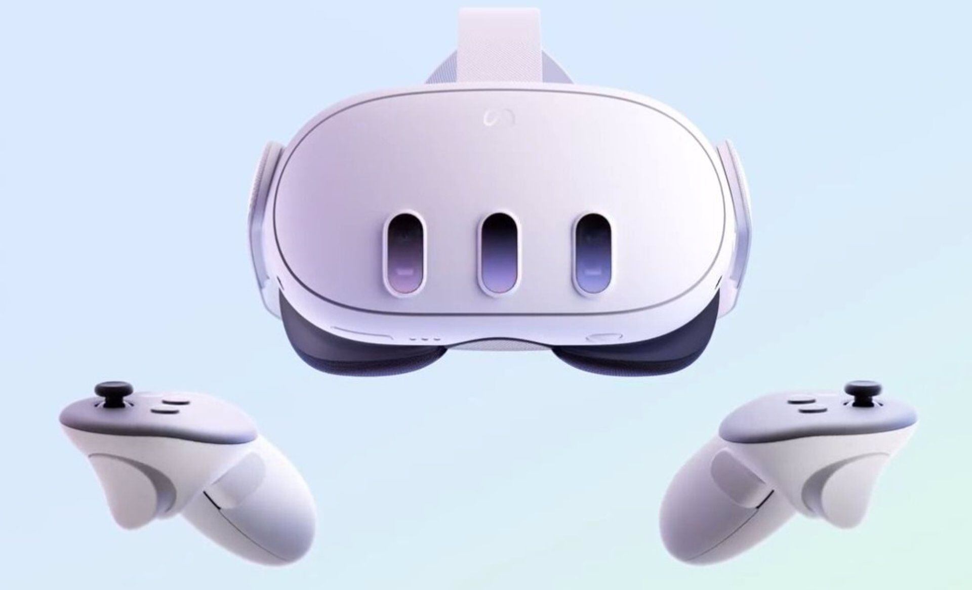 Meta ha actualizado el 'software' de Quest 3 para introducir el modo que permite usar este visor de realidad virtual mientras se está tumbado o recostado y el soporte para micrófonos externos. (META)
