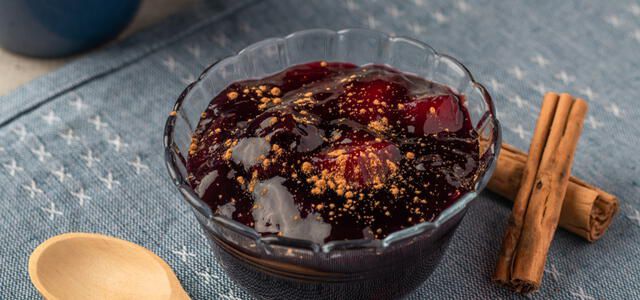 Receta de mazamorra morada. Créditos: Buenazo