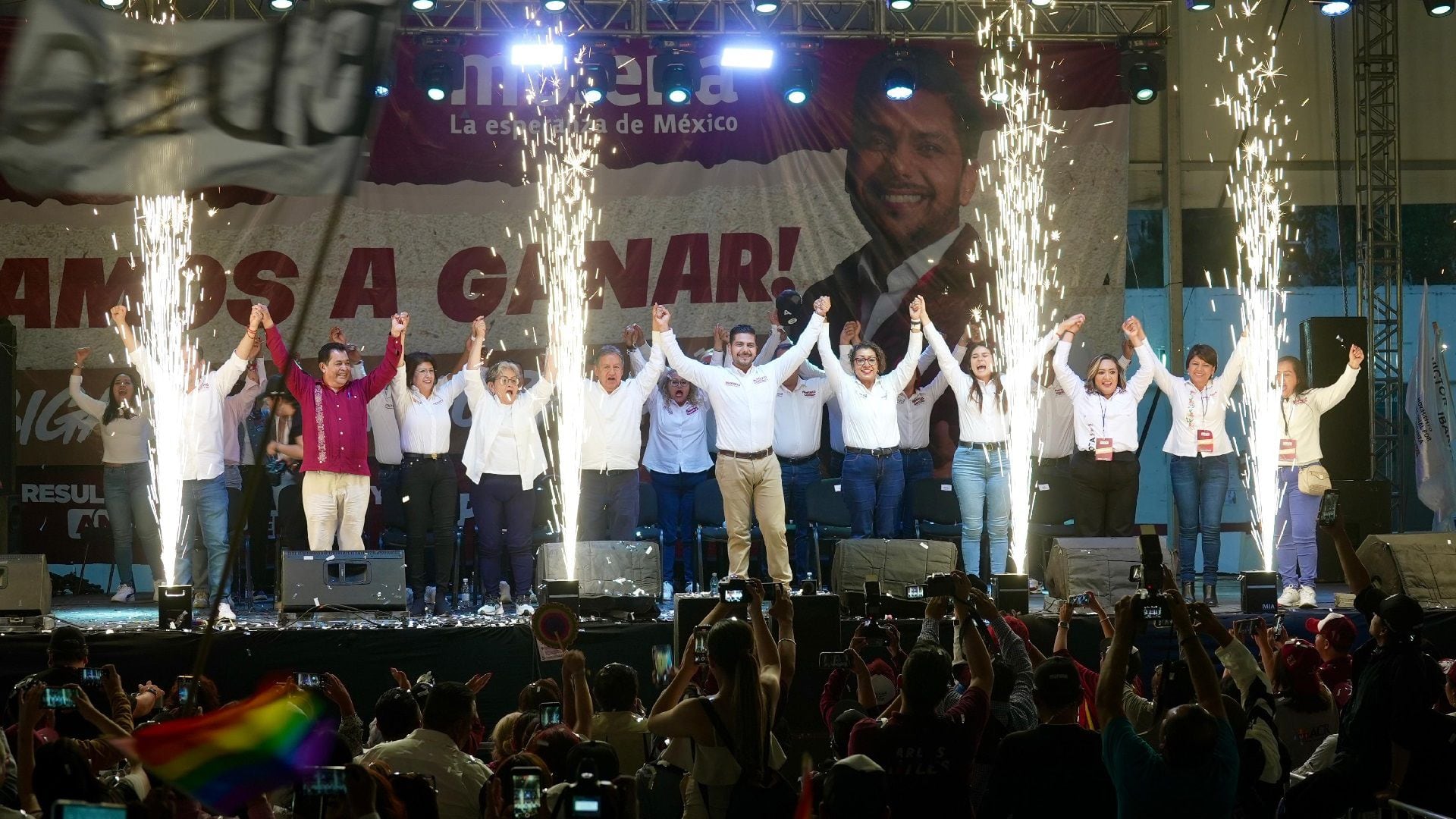 Adolfo Cerqueda Rebollo Cierre de Campaña Nezahualcóyotl